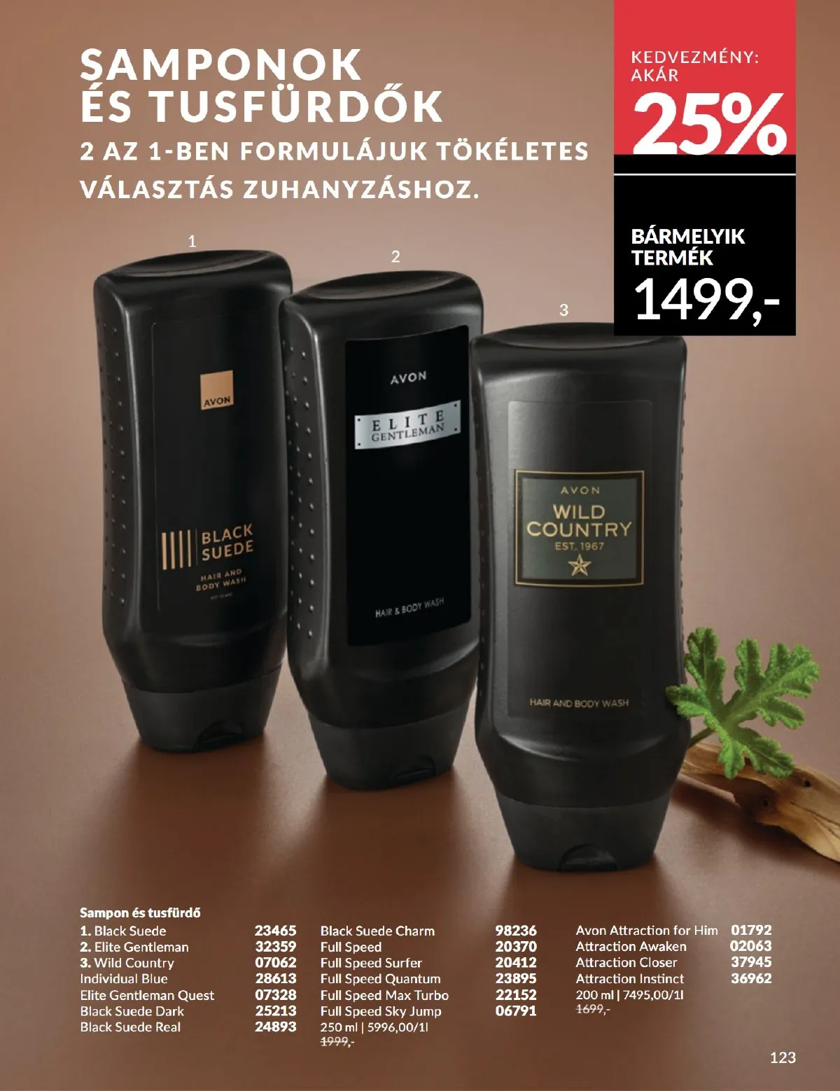 Avon akciós újság 10.01–10.31 – 123. oldal