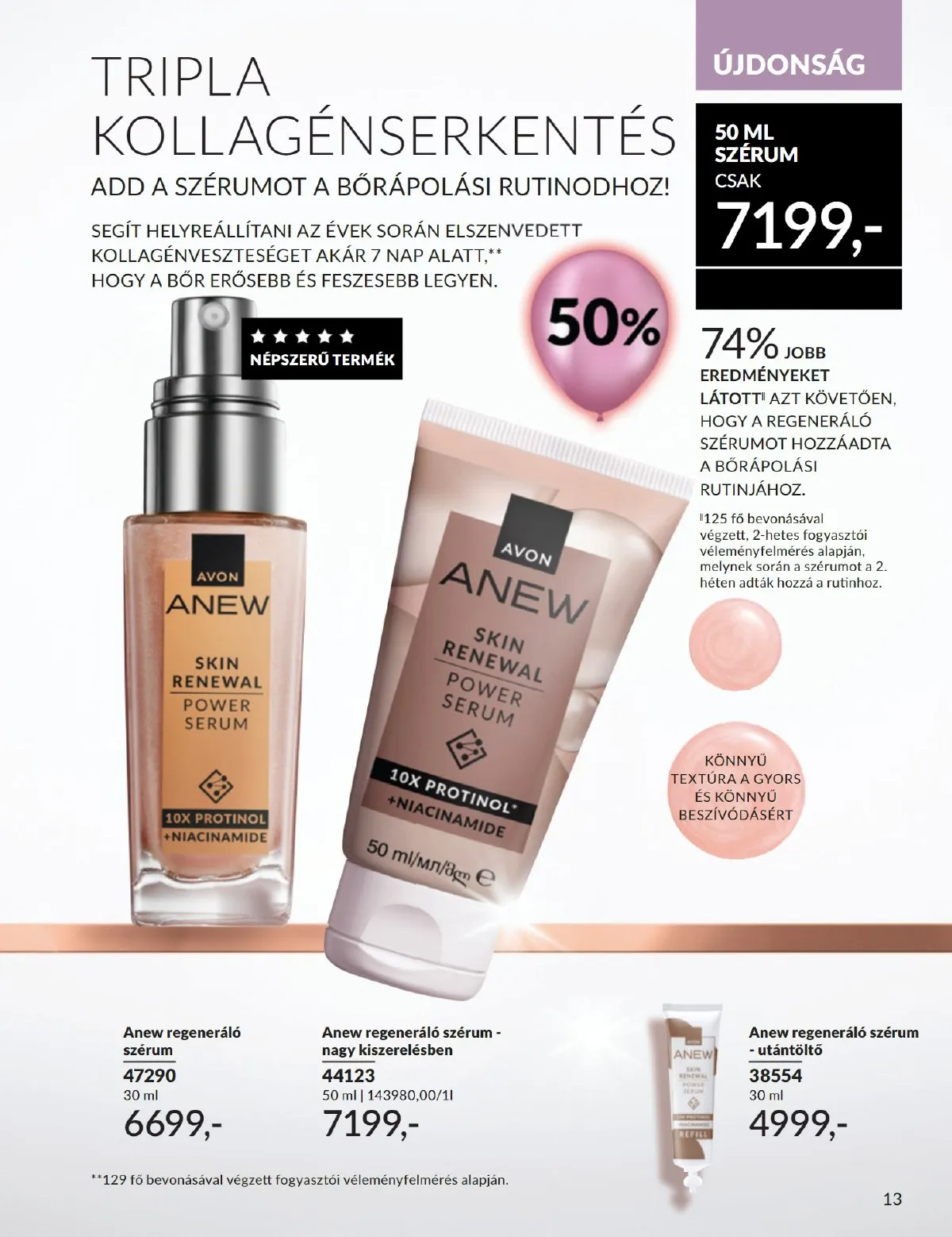 Avon akciós újság 10.01–10.31 – 13. oldal