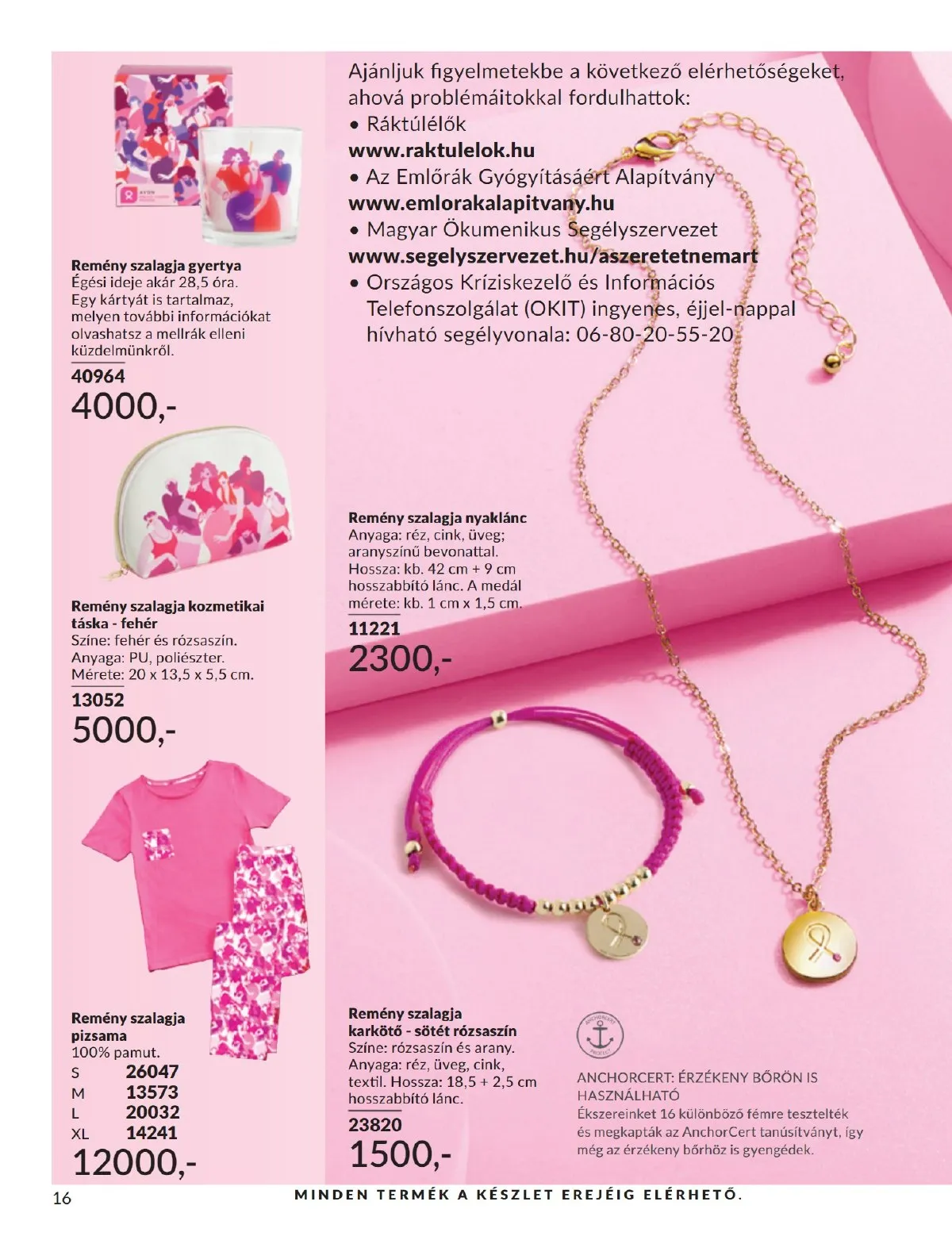 Avon akciós újság 10.01–10.31 – 16. oldal