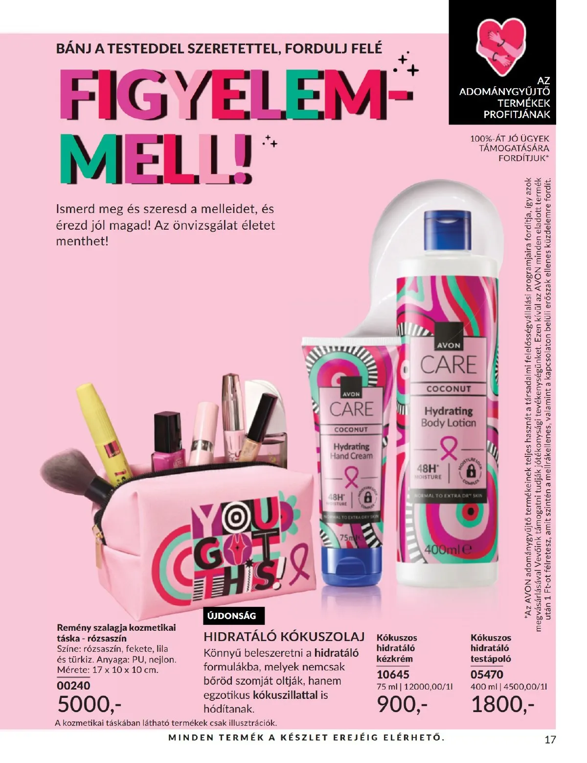 Avon akciós újság 10.01–10.31 – 17. oldal