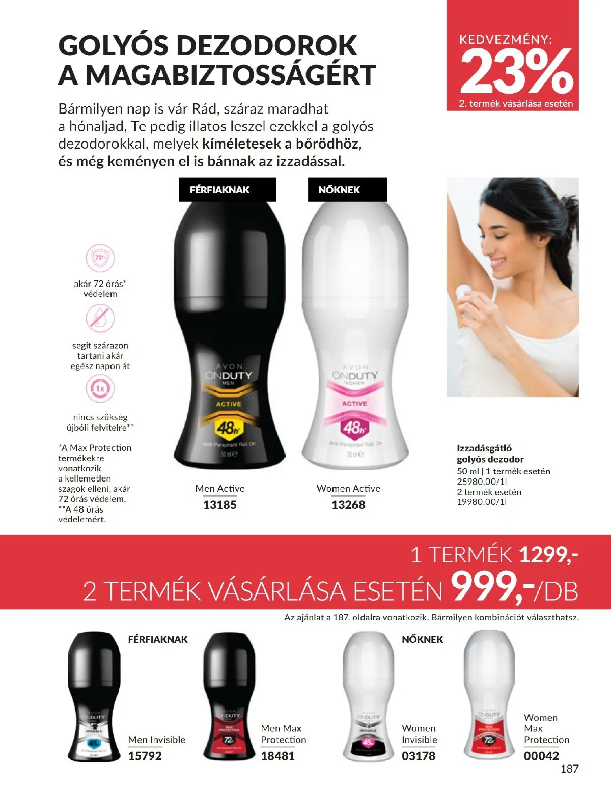 Avon akciós újság 10.01–10.31 – 187. oldal