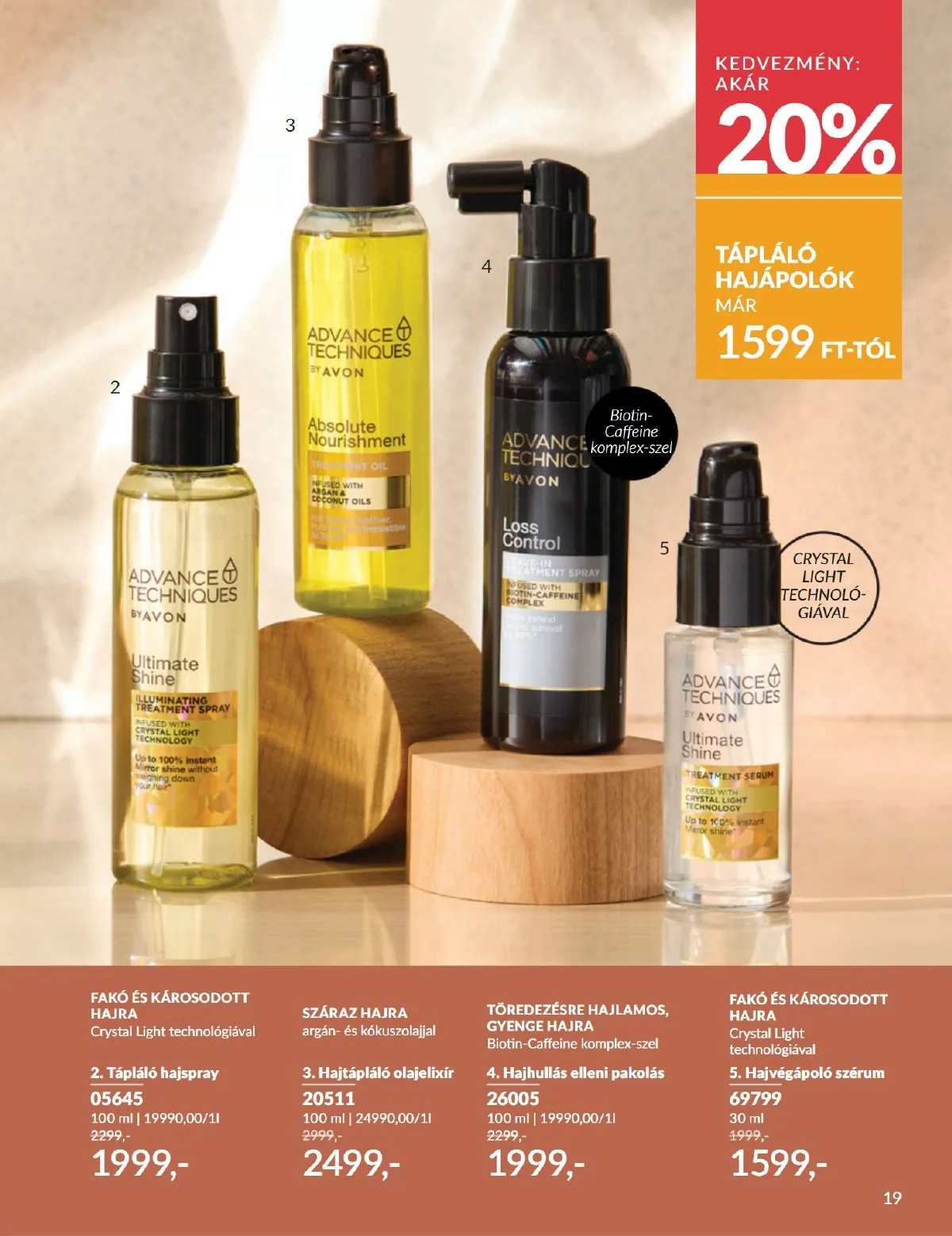 Avon akciós újság 10.01–10.31 – 19. oldal