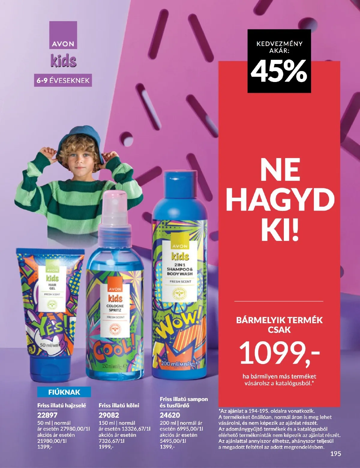 Avon akciós újság 10.01–10.31 – 195. oldal
