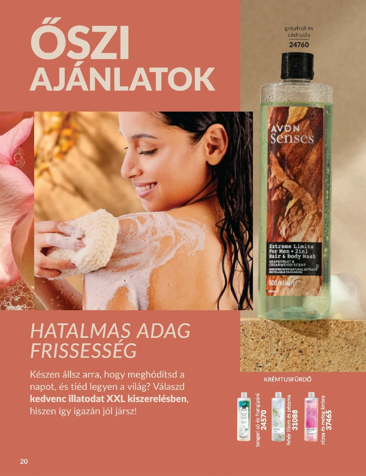 Avon akciós újság 10.01–10.31 – 20. oldal