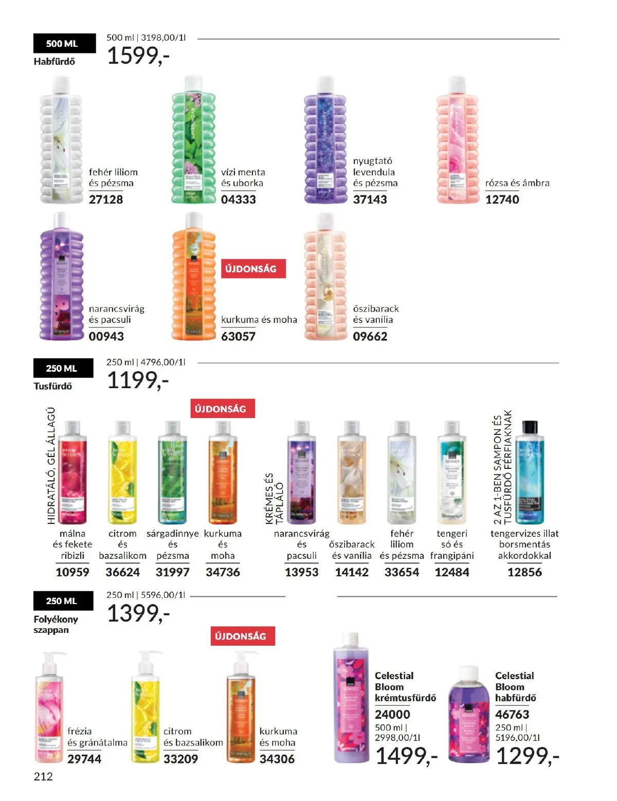 Avon akciós újság 10.01–10.31 – 212. oldal