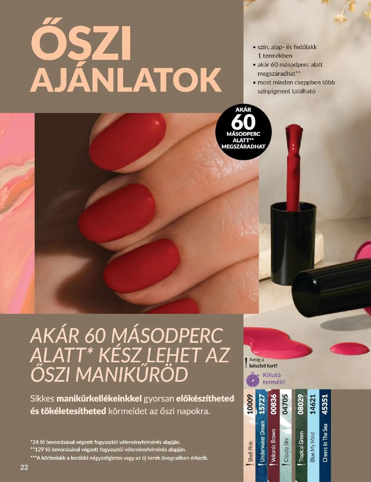 Avon akciós újság 10.01–10.31 – 22. oldal