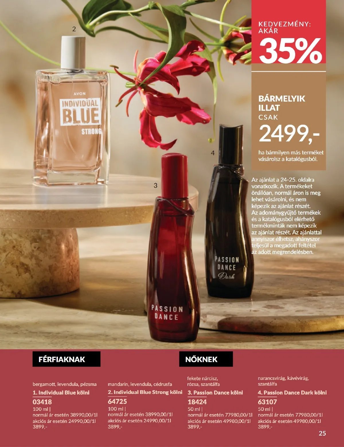 Avon akciós újság 10.01–10.31 – 25. oldal
