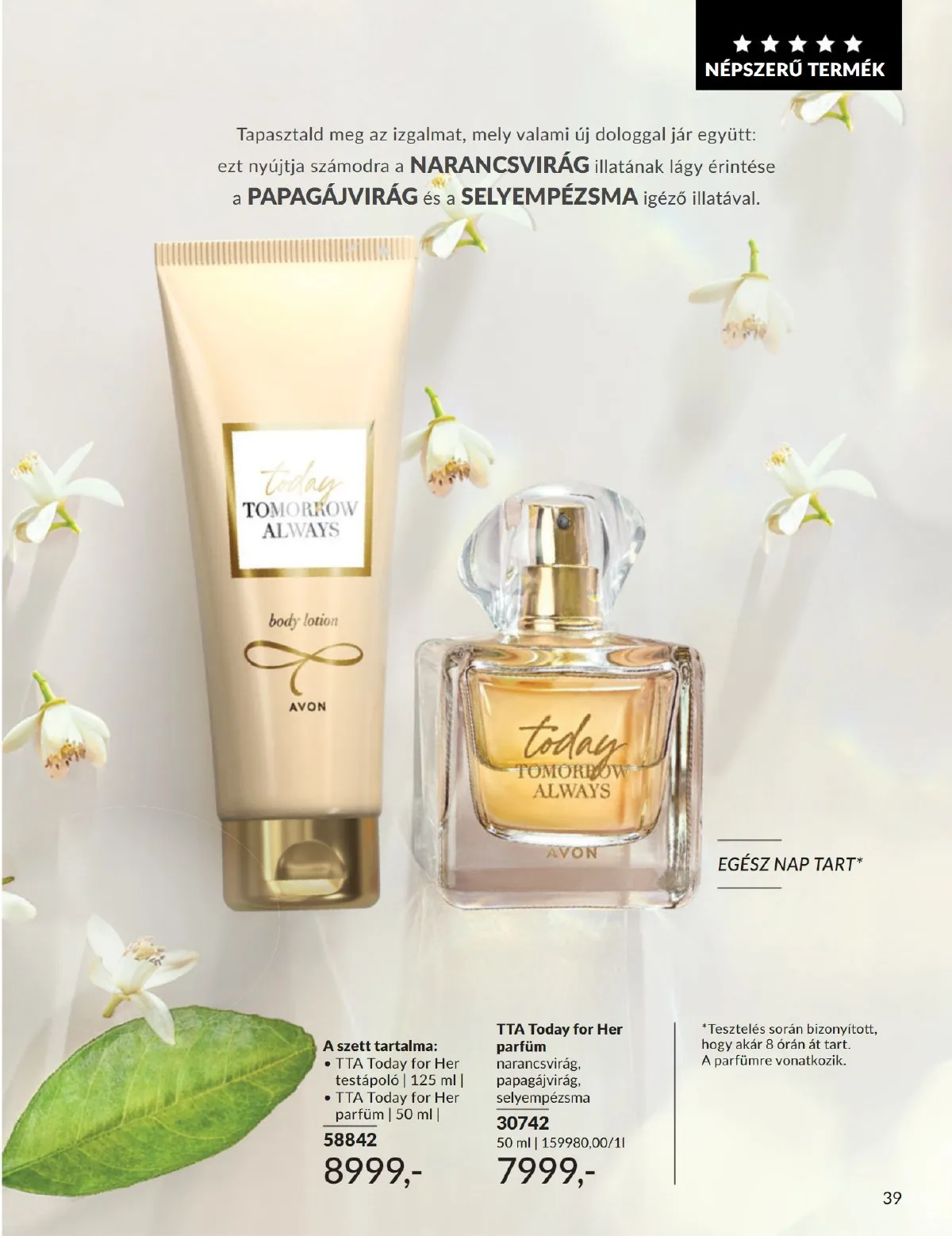 Avon akciós újság 10.01–10.31 – 39. oldal
