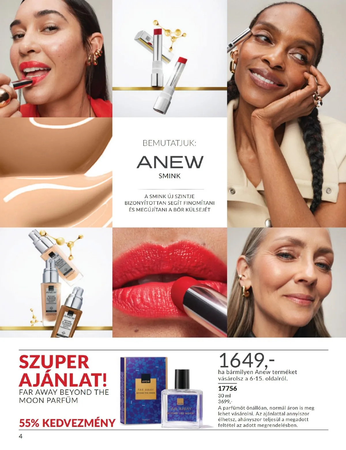 Avon akciós újság 10.01–10.31 – 4. oldal