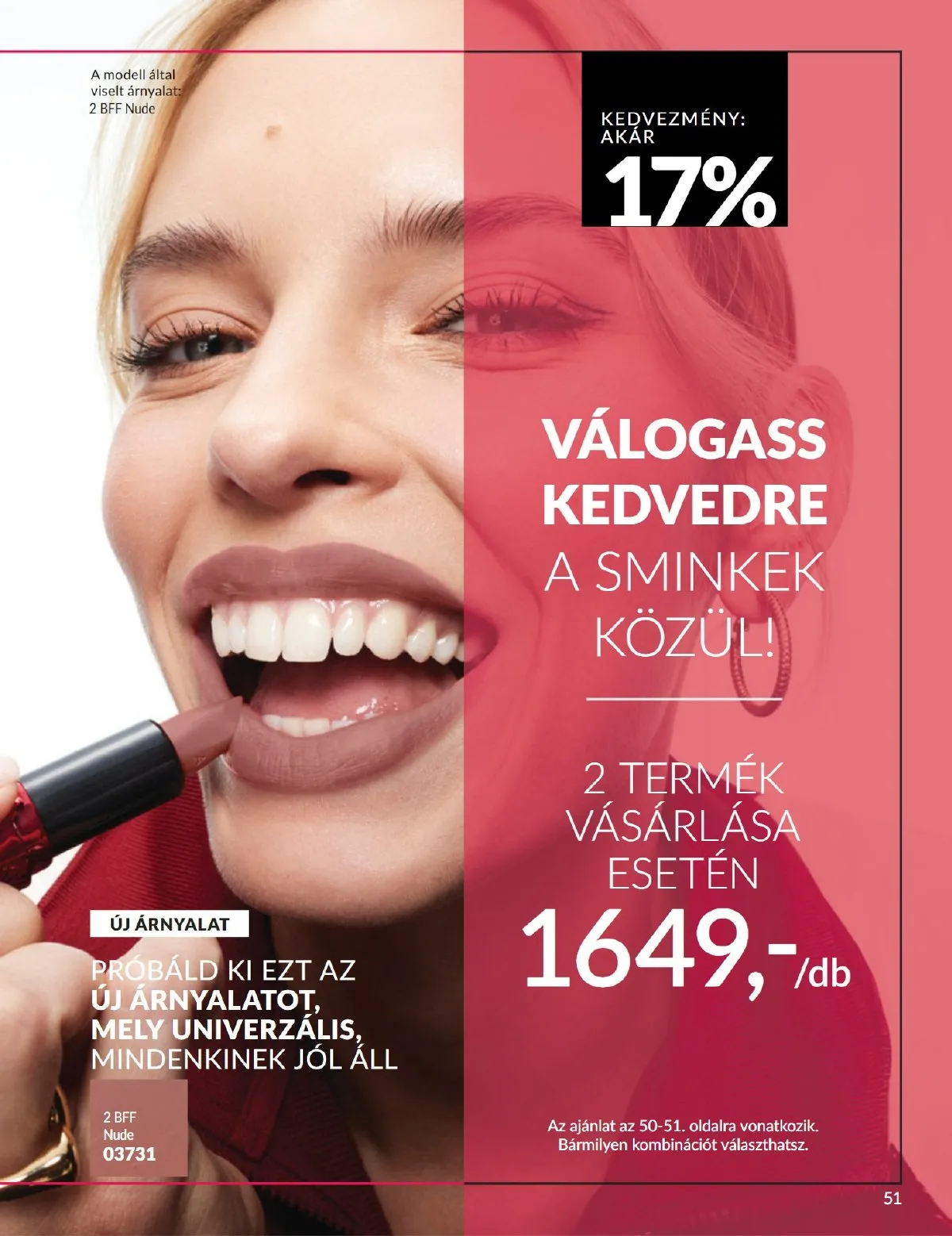 Avon akciós újság 10.01–10.31 – 51. oldal