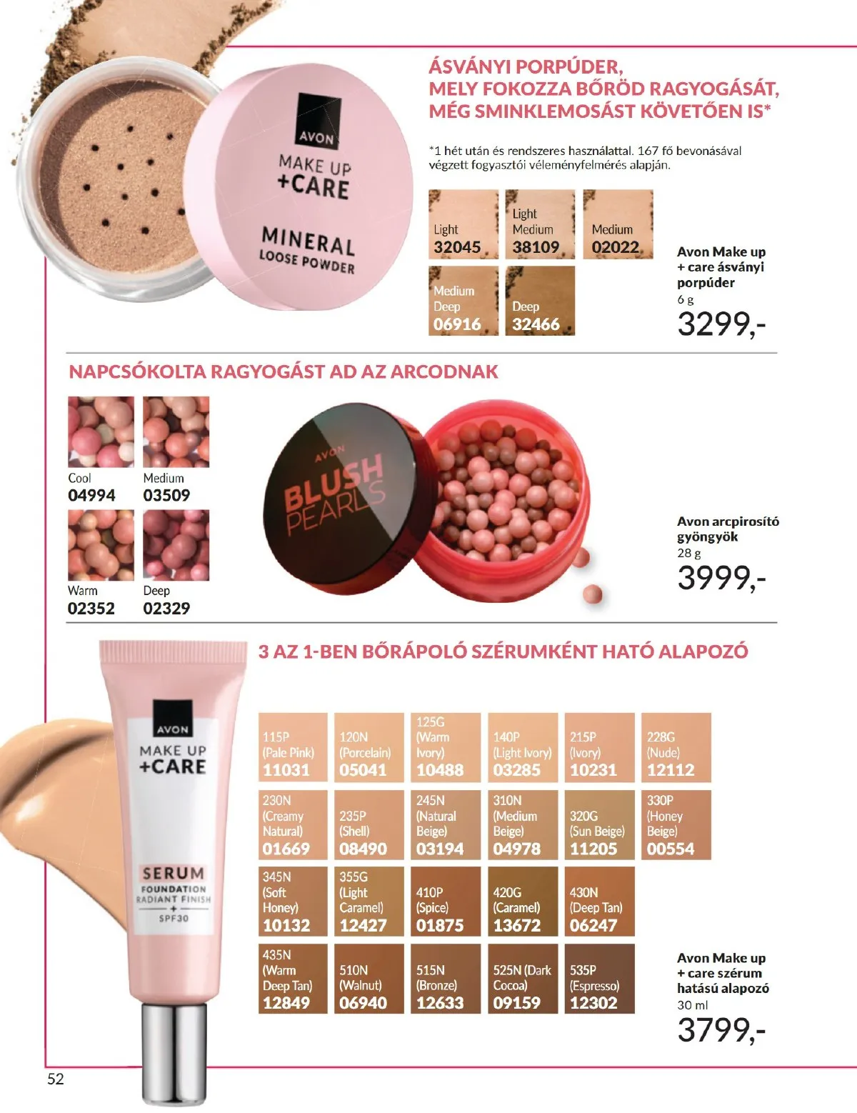 Avon akciós újság 10.01–10.31 – 52. oldal