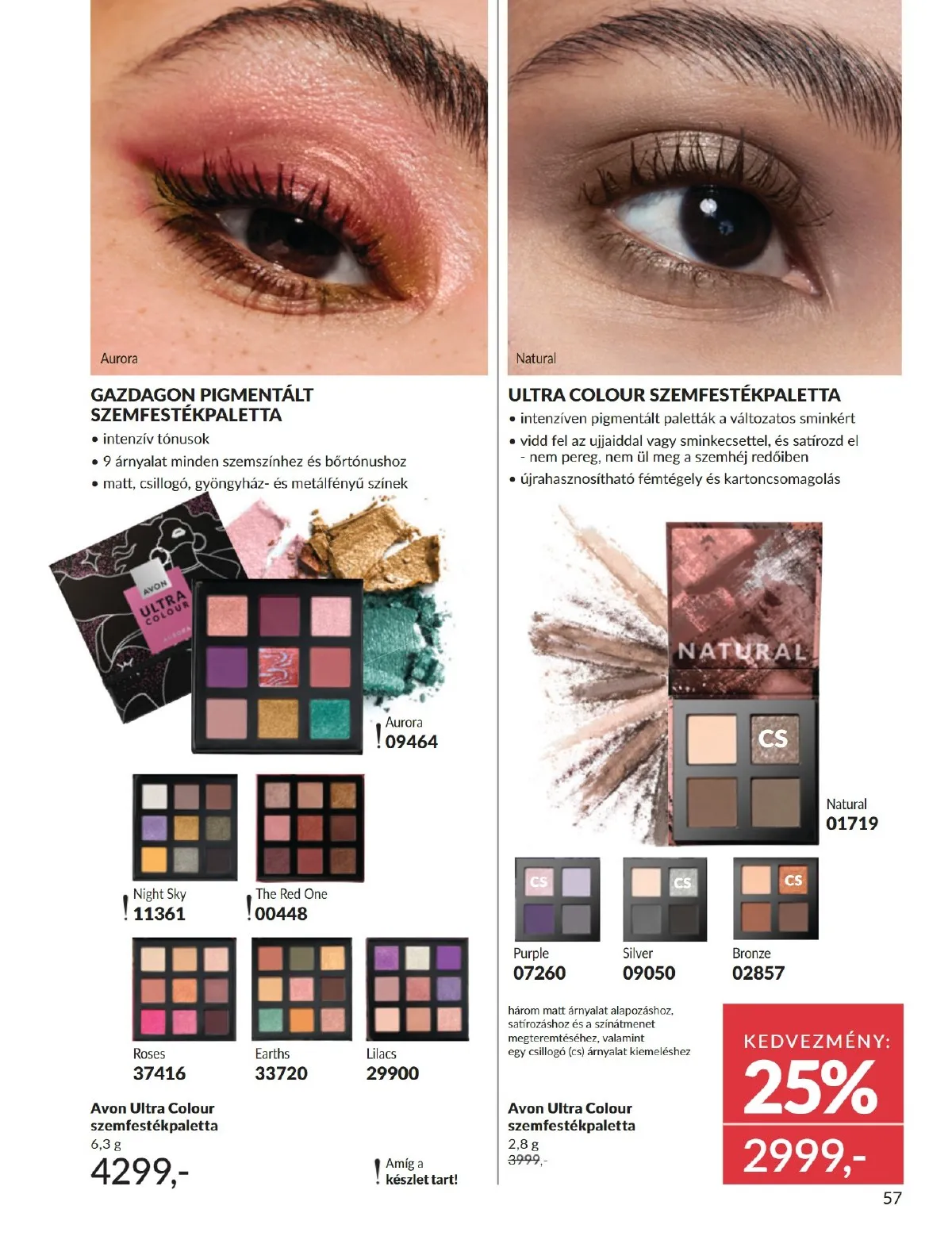 Avon akciós újság 10.01–10.31 – 57. oldal