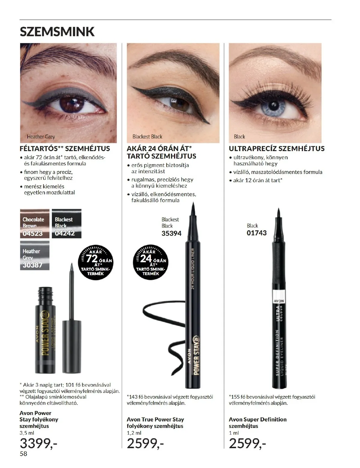 Avon akciós újság 10.01–10.31 – 58. oldal