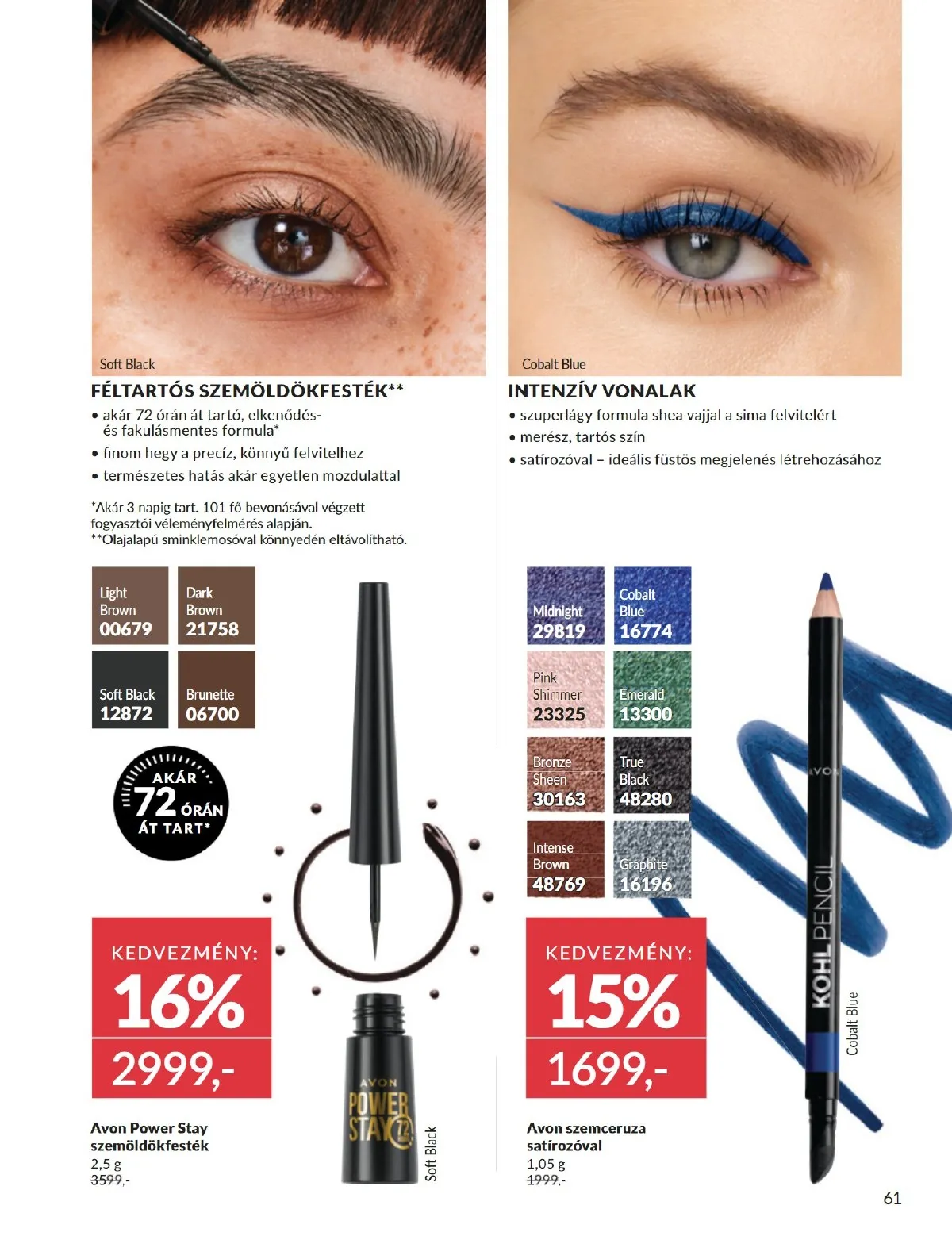 Avon akciós újság 10.01–10.31 – 61. oldal