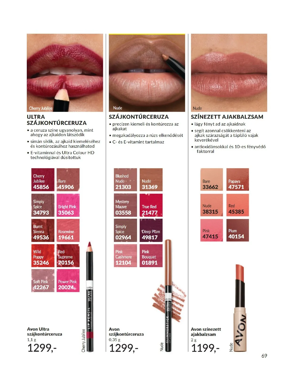 Avon akciós újság 10.01–10.31 – 69. oldal