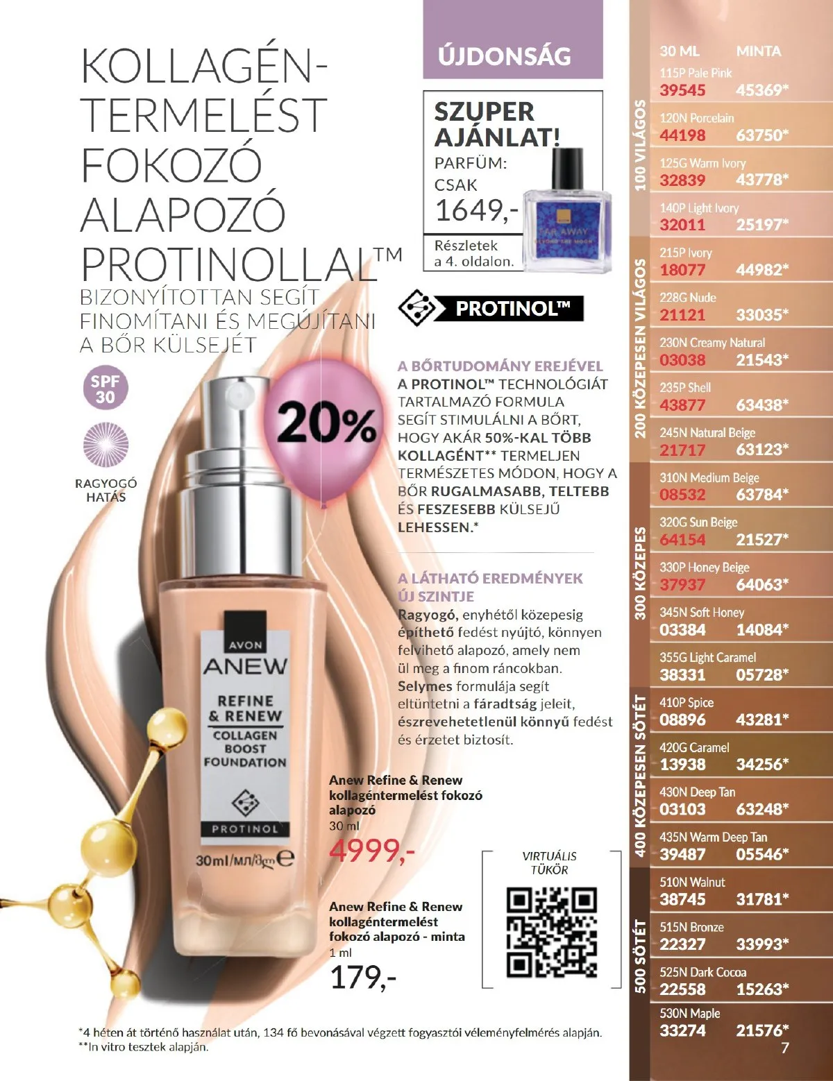 Avon akciós újság 10.01–10.31 – 7. oldal