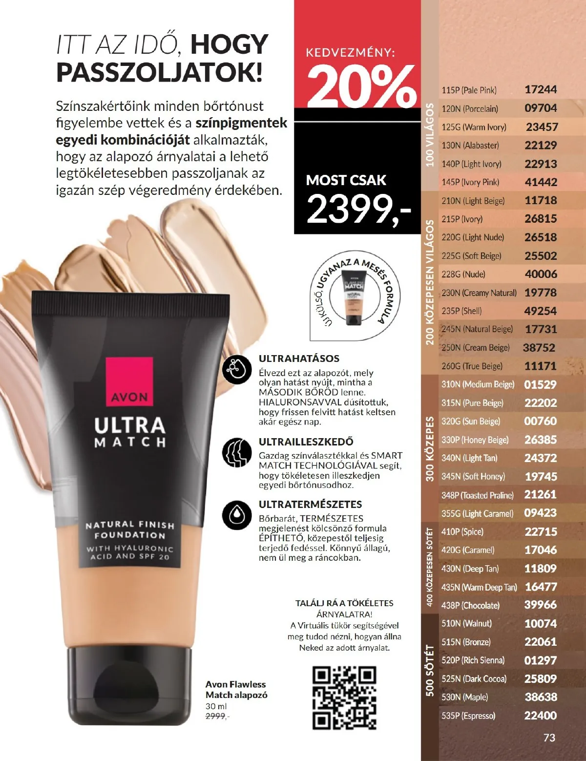 Avon akciós újság 10.01–10.31 – 73. oldal