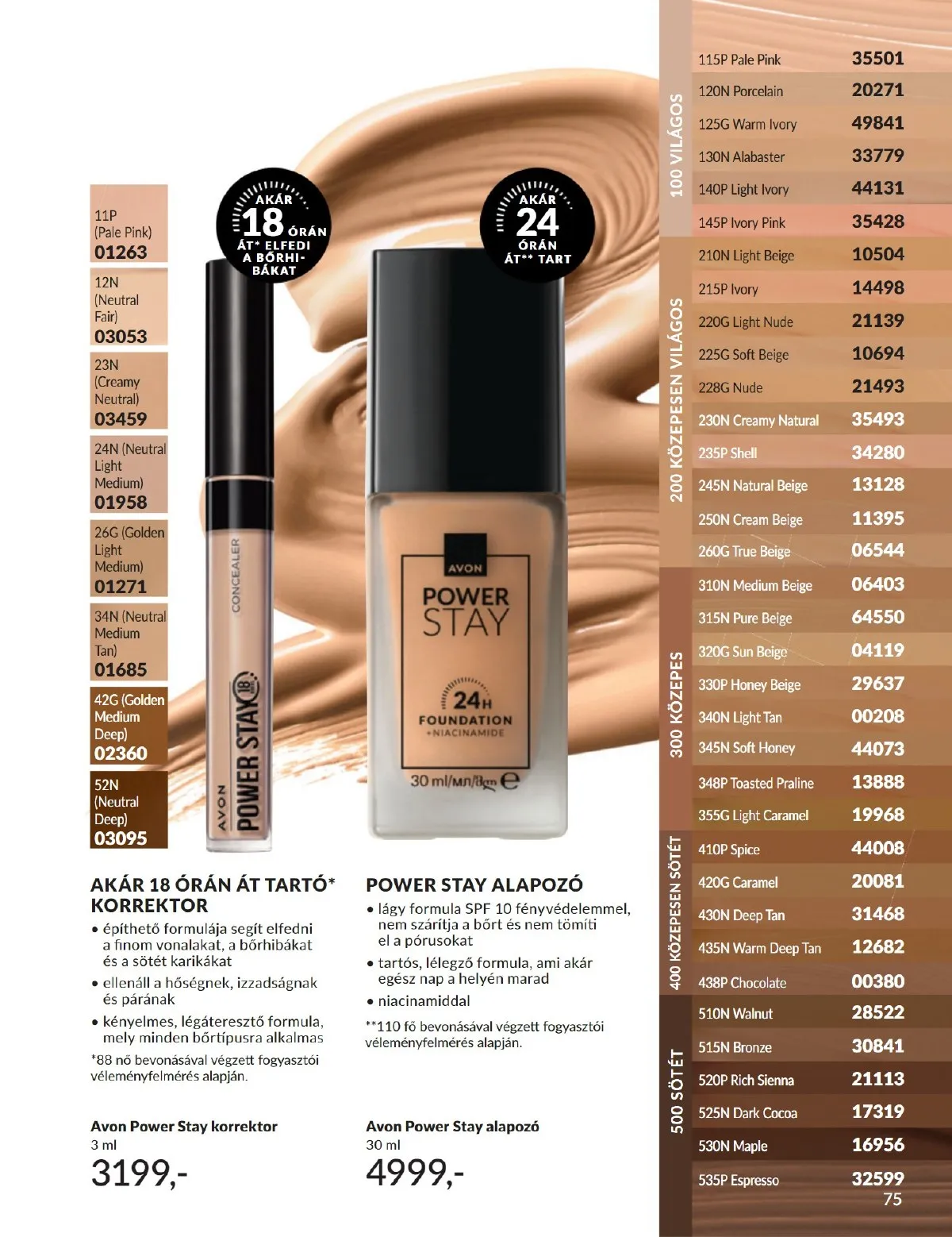 Avon akciós újság 10.01–10.31 – 75. oldal