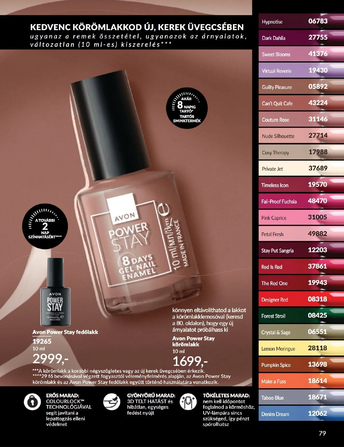 Avon akciós újság 10.01–10.31 – 79. oldal