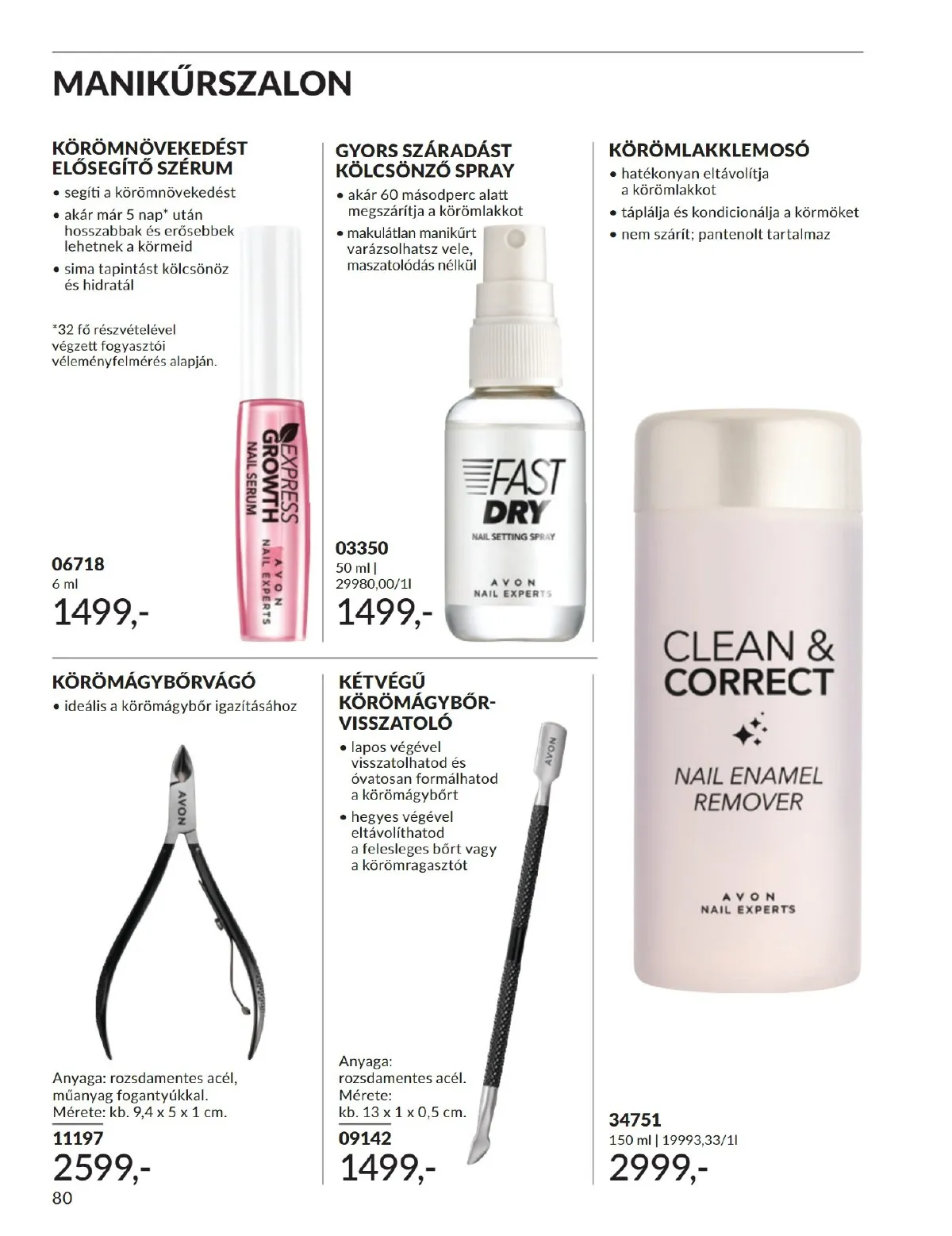 Avon akciós újság 10.01–10.31 – 80. oldal