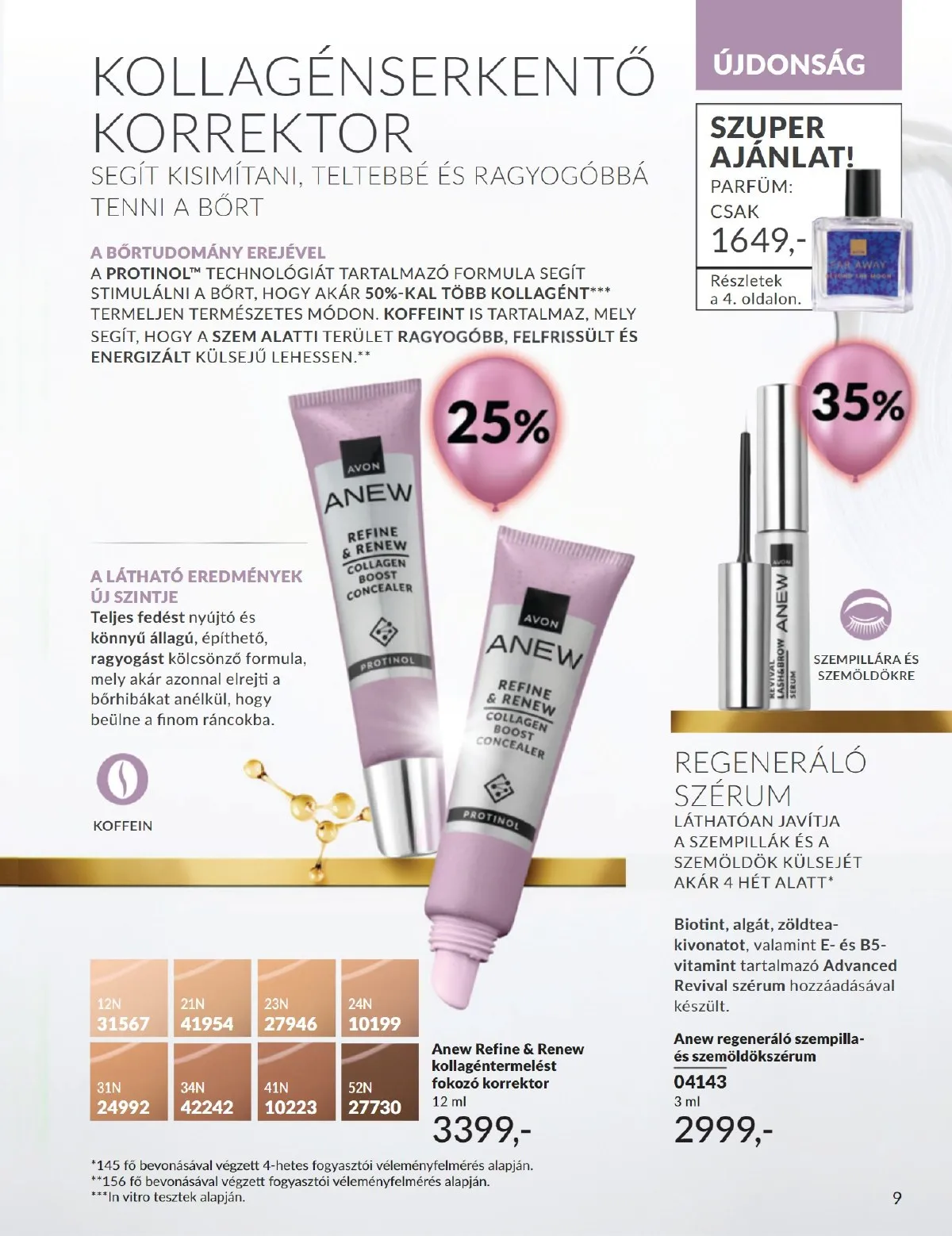 Avon akciós újság 10.01–10.31 – 9. oldal
