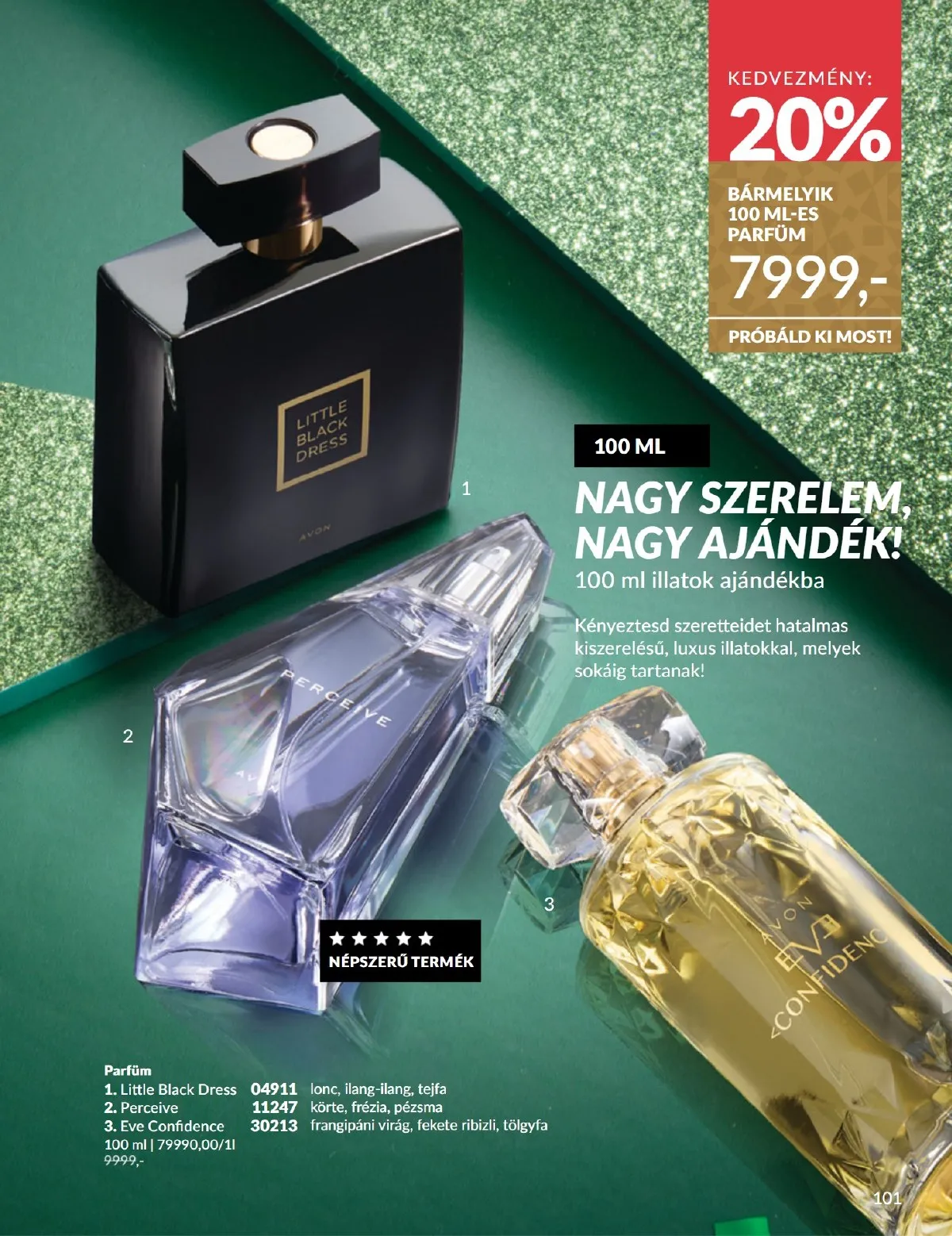 Avon akciós újság 11.01–11.30 – 101. oldal
