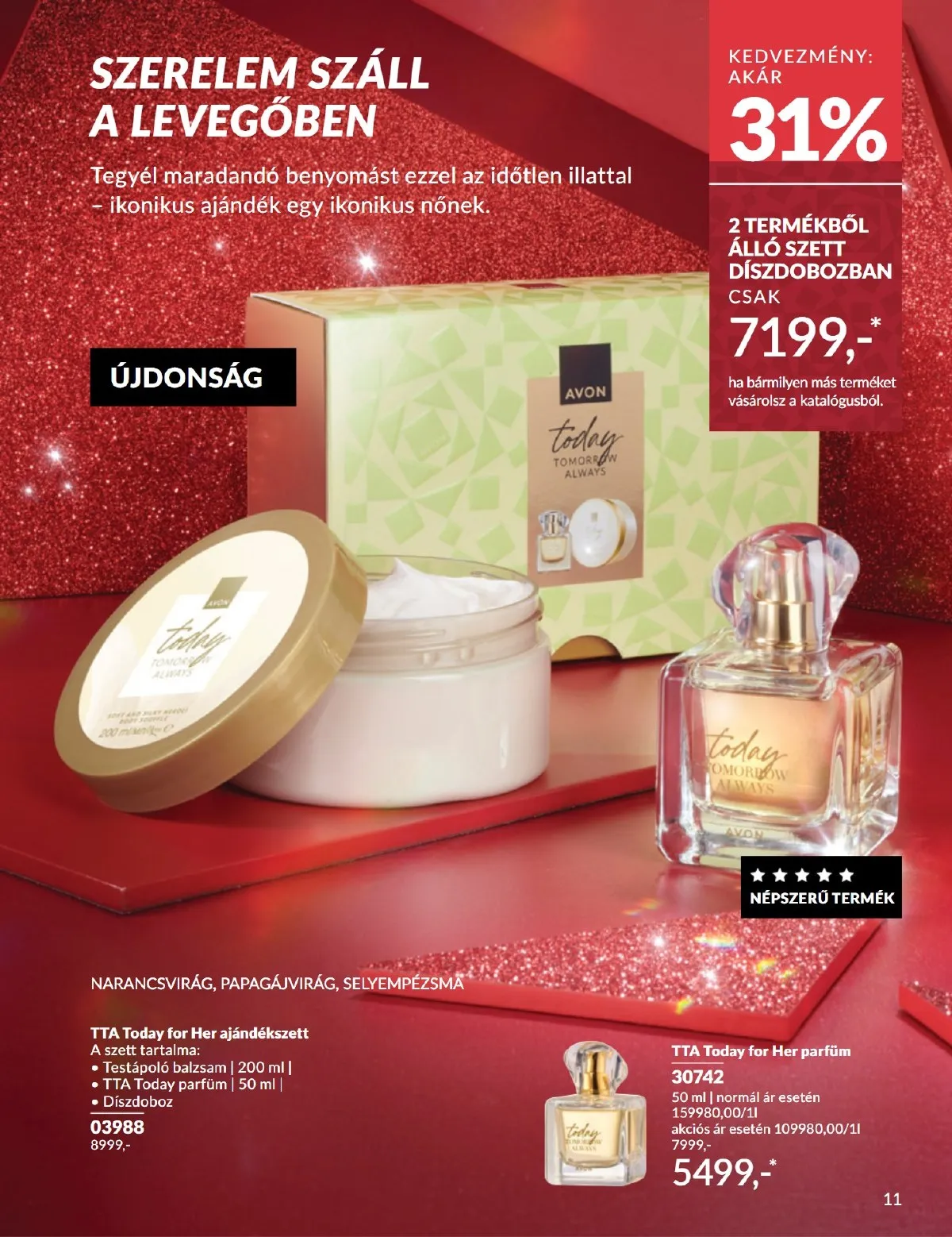 Avon akciós újság 11.01–11.30 – 11. oldal