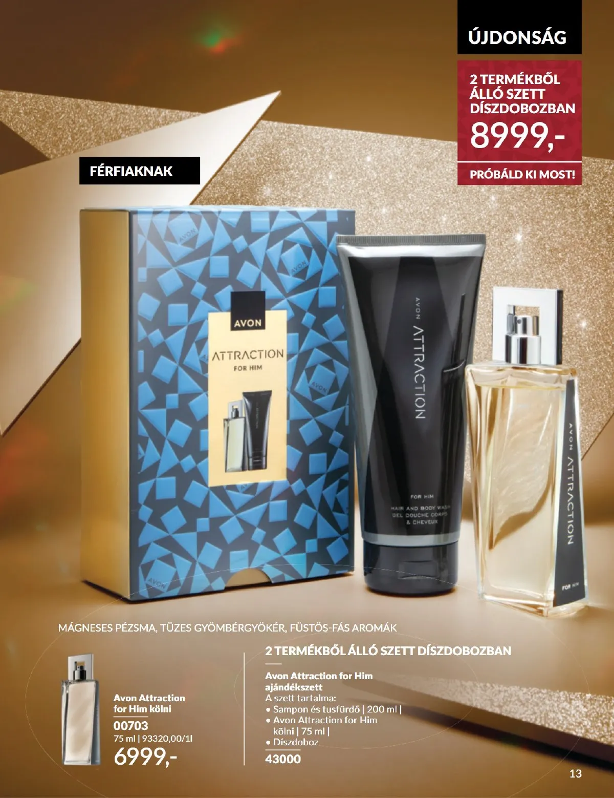 Avon akciós újság 11.01–11.30 – 13. oldal
