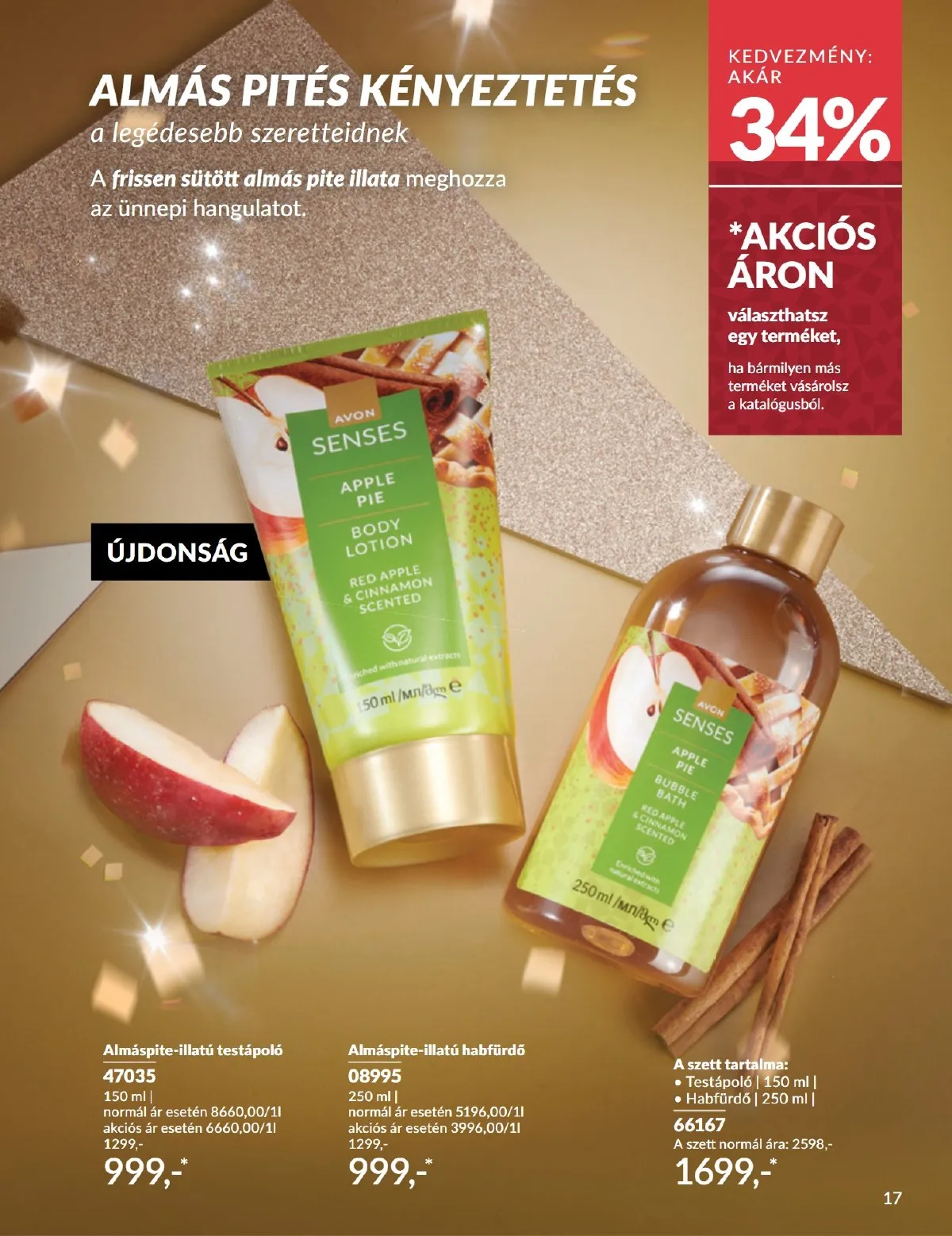Avon akciós újság 11.01–11.30 – 17. oldal