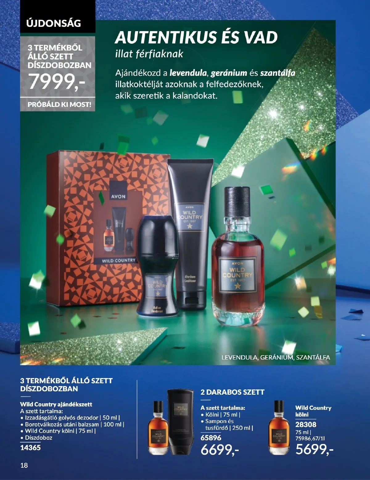 Avon akciós újság 11.01–11.30 – 18. oldal