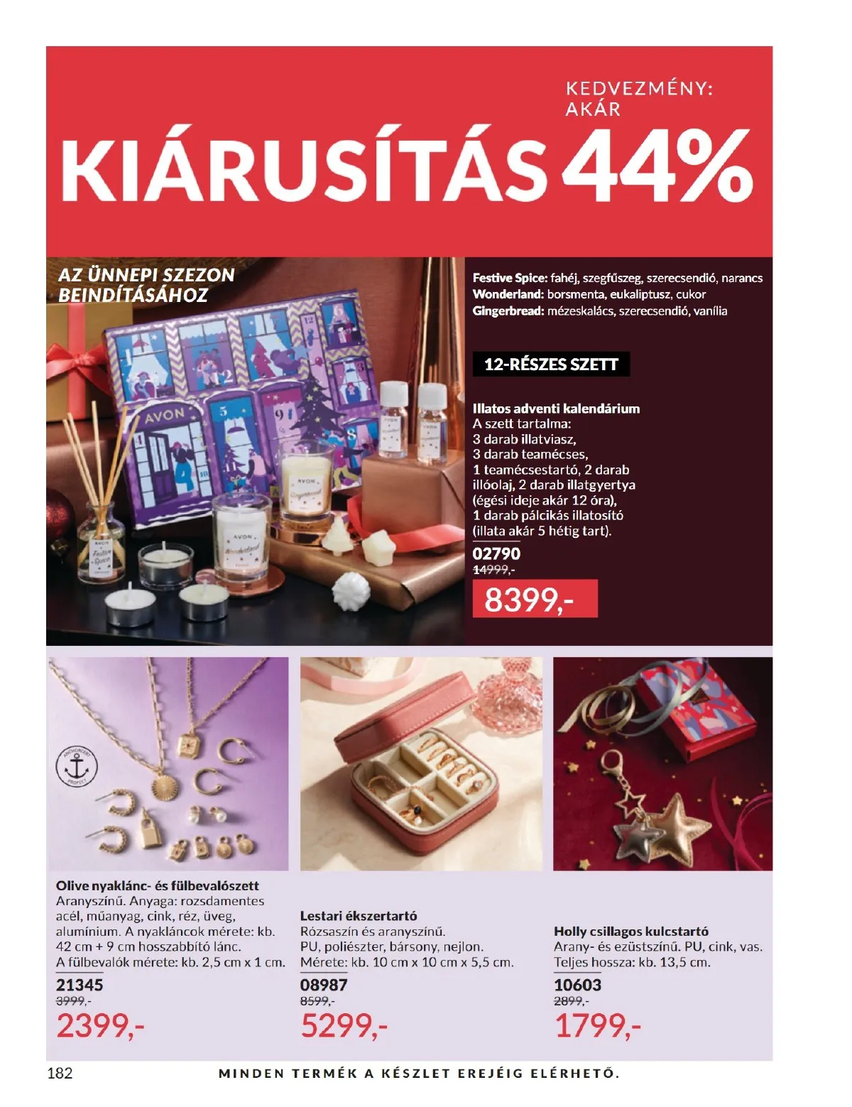 Avon akciós újság 11.01–11.30 – 182. oldal
