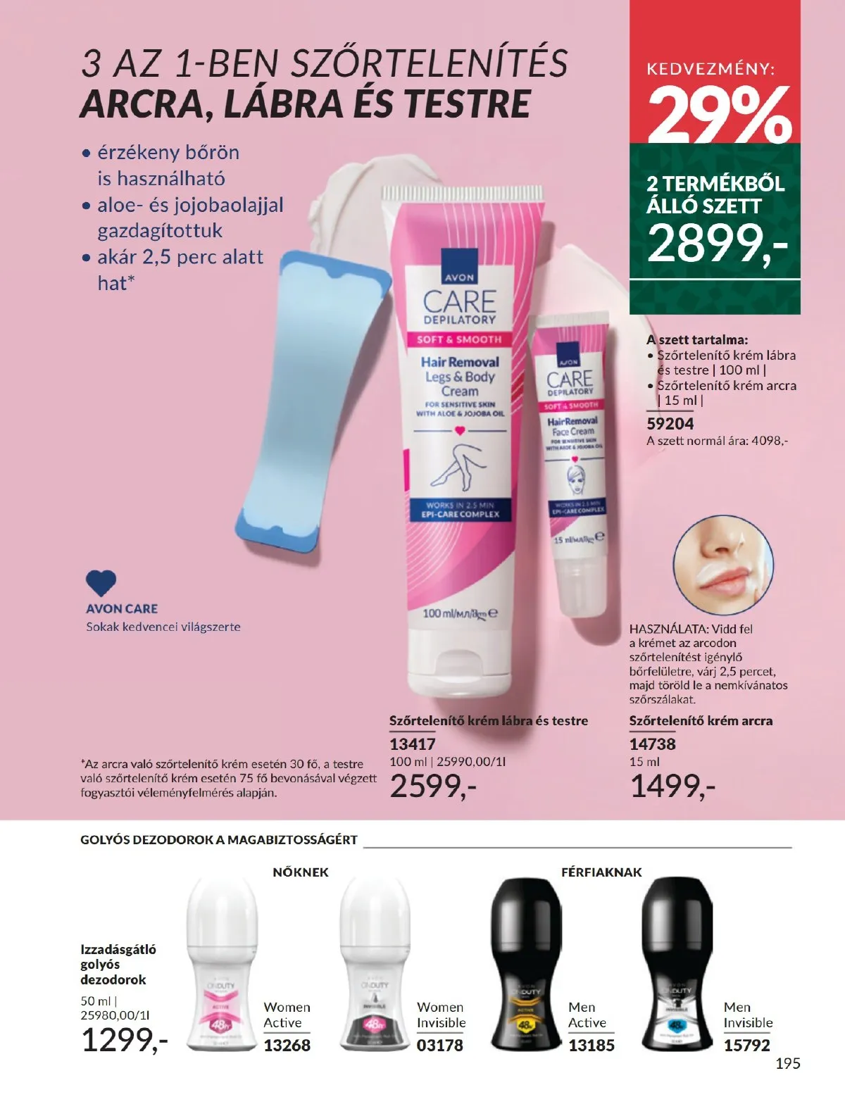 Avon akciós újság 11.01–11.30 – 195. oldal