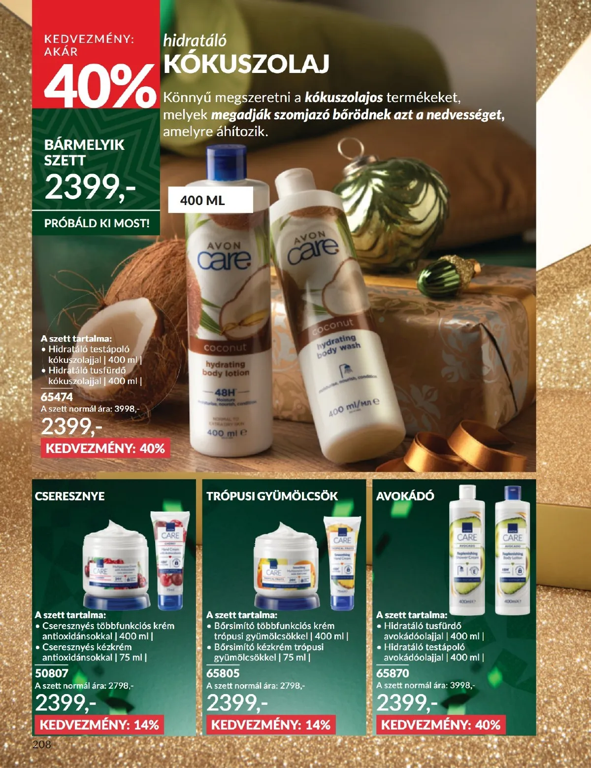 Avon akciós újság 11.01–11.30 – 208. oldal