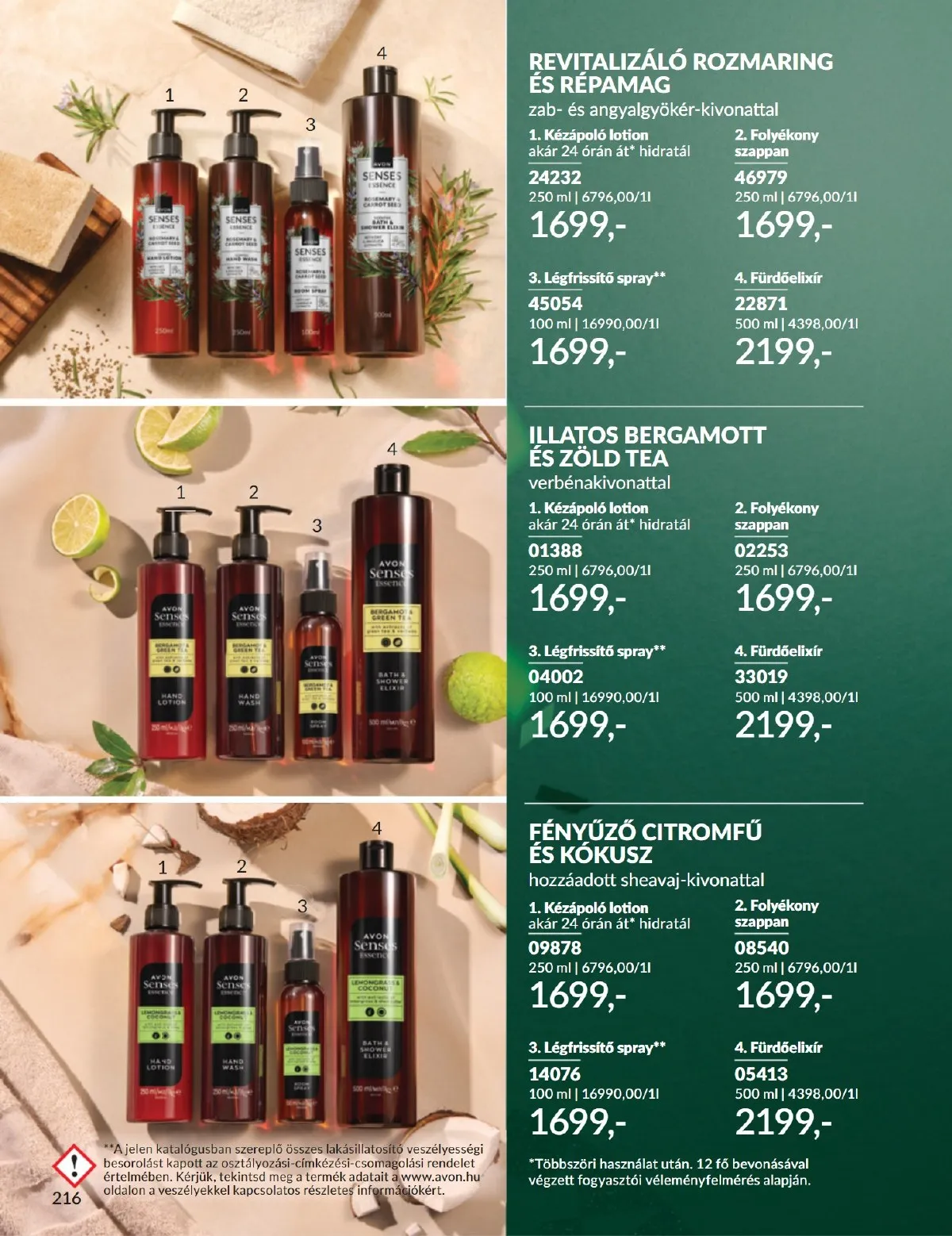 Avon akciós újság 11.01–11.30 – 216. oldal