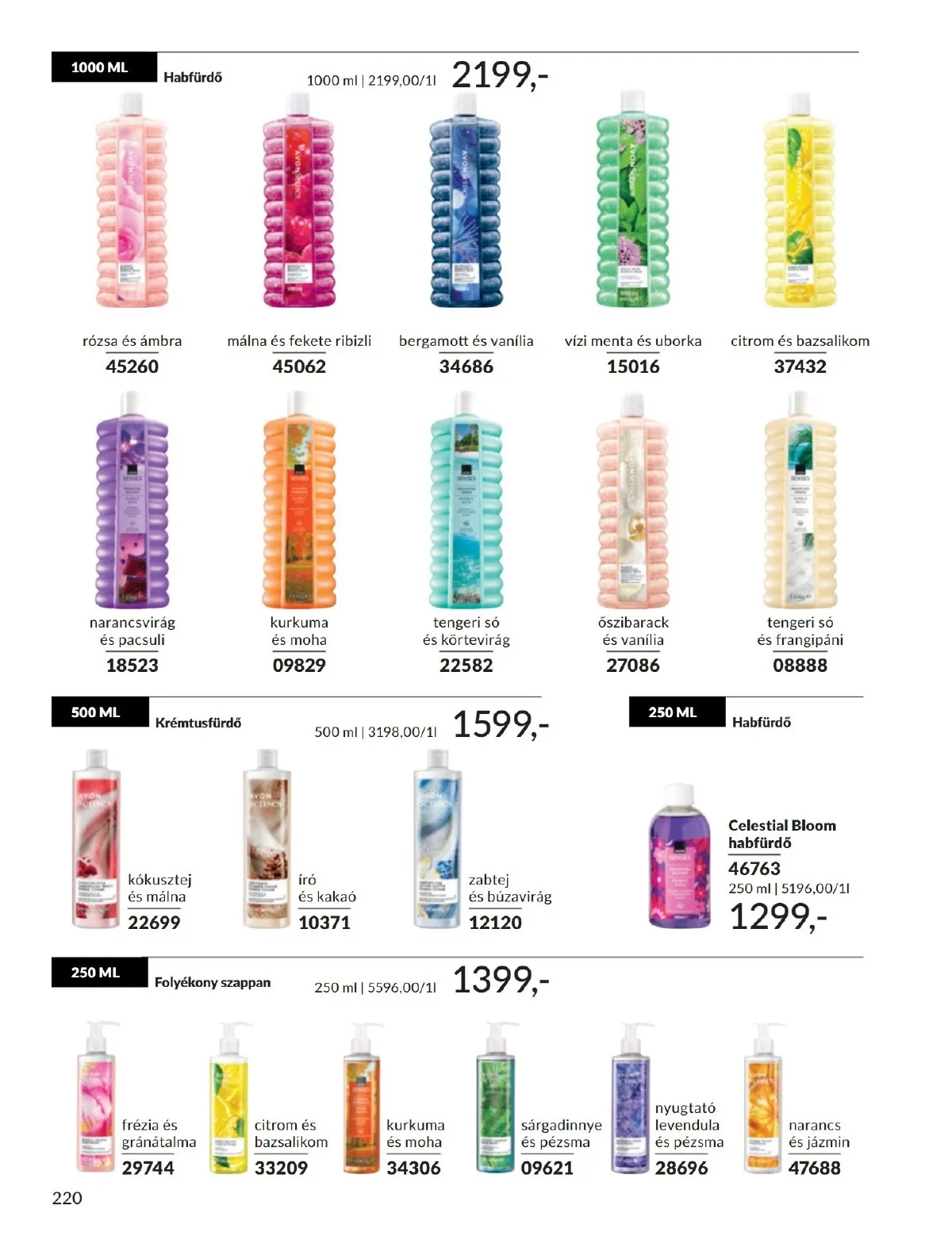 Avon akciós újság 11.01–11.30 – 220. oldal