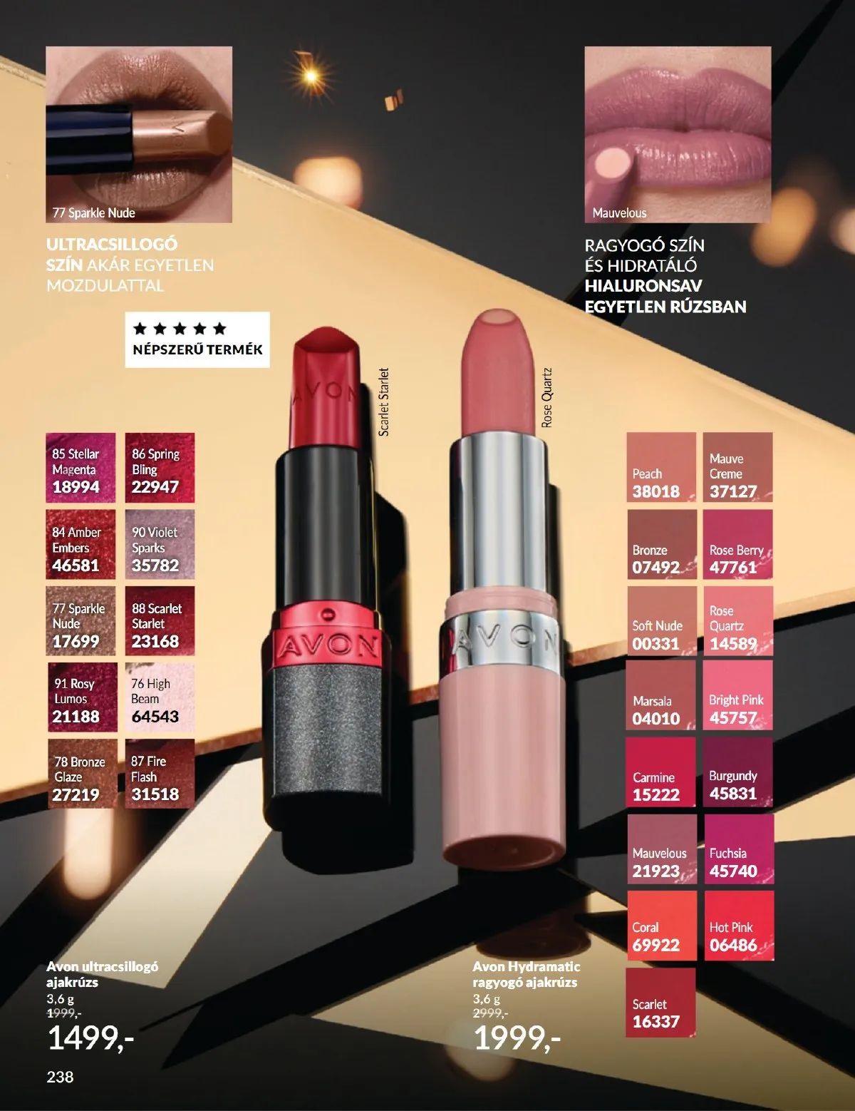 Avon akciós újság 11.01–11.30 – 238. oldal
