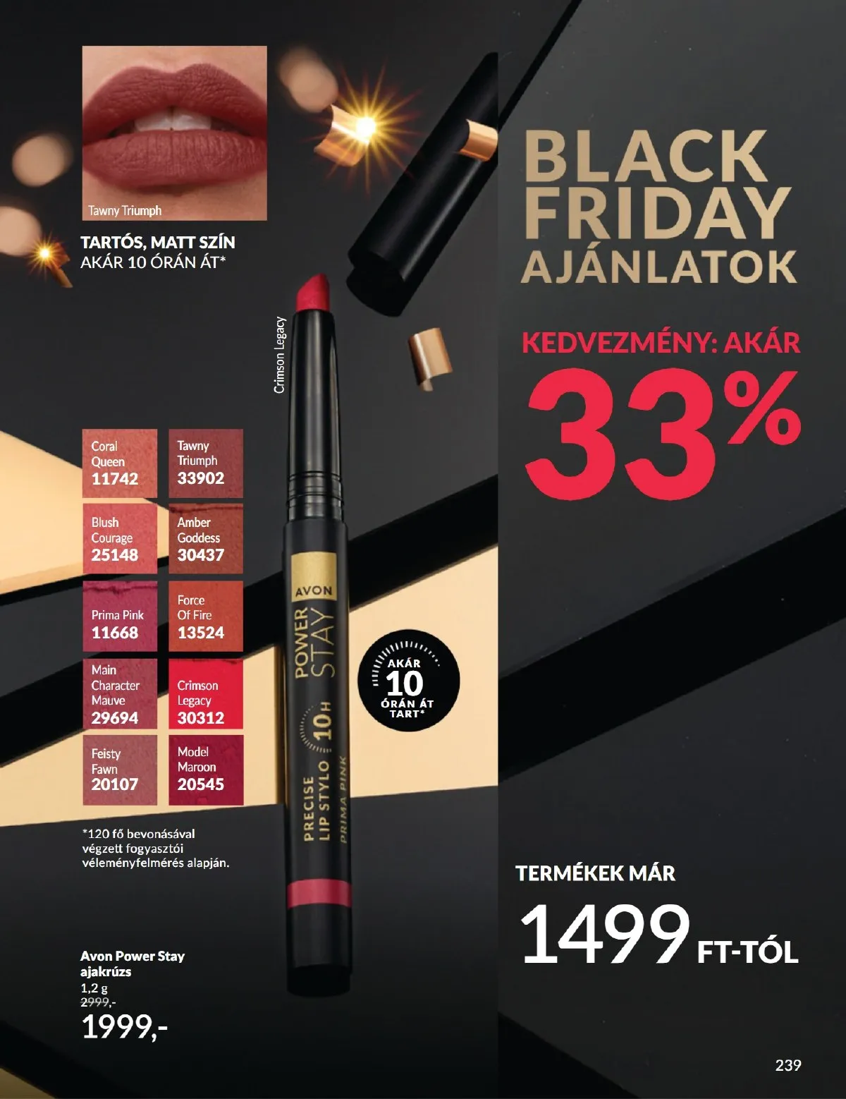 Avon akciós újság 11.01–11.30 – 239. oldal
