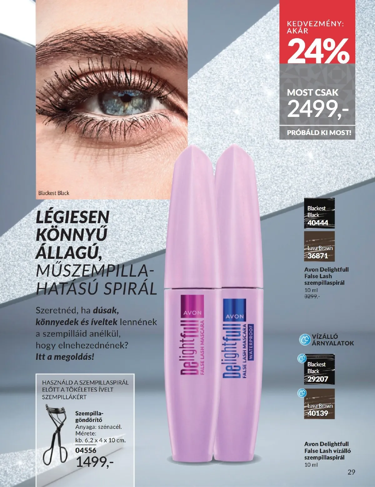Avon akciós újság 11.01–11.30 – 29. oldal