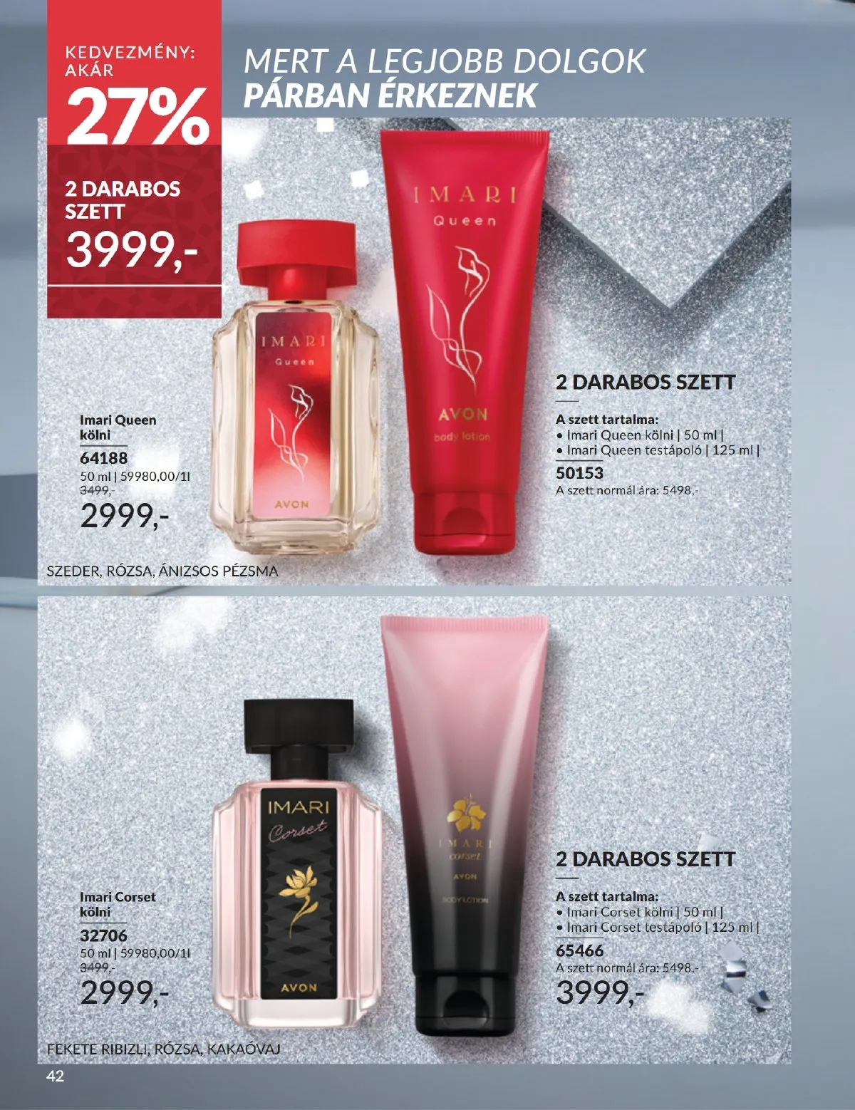 Avon akciós újság 11.01–11.30 – 42. oldal