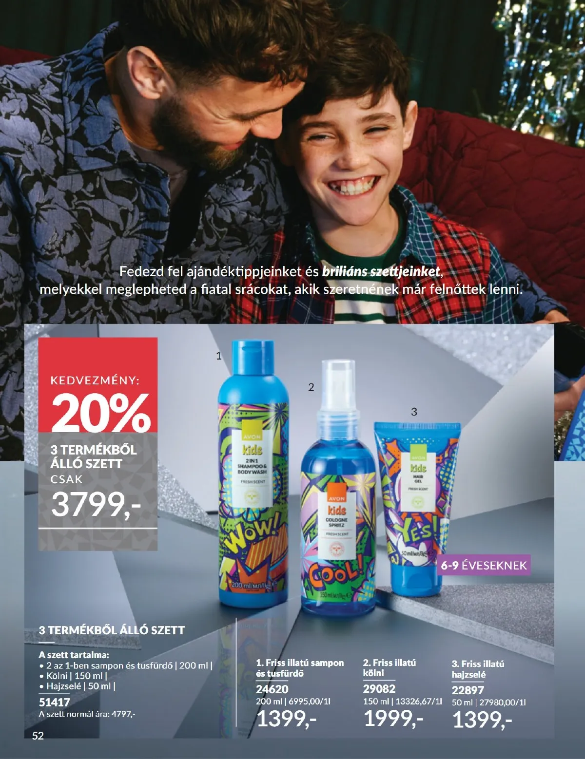 Avon akciós újság 11.01–11.30 – 52. oldal