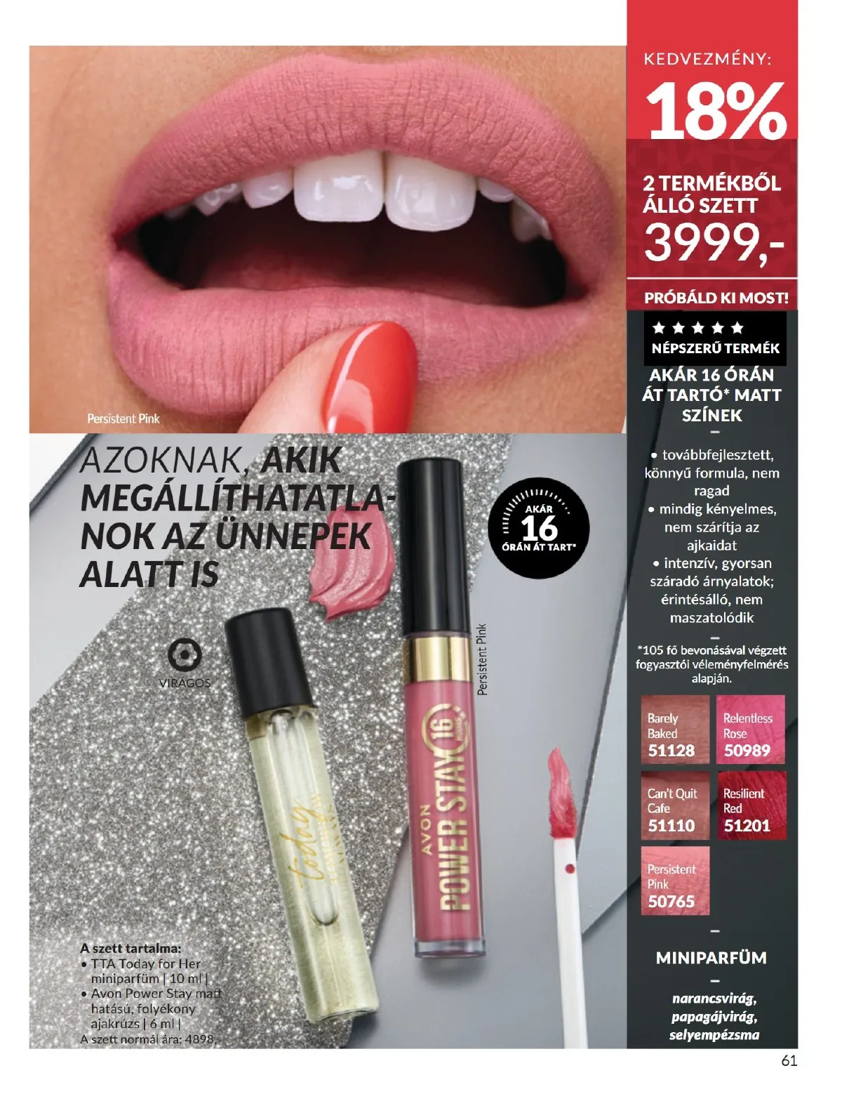 Avon akciós újság 11.01–11.30 – 61. oldal