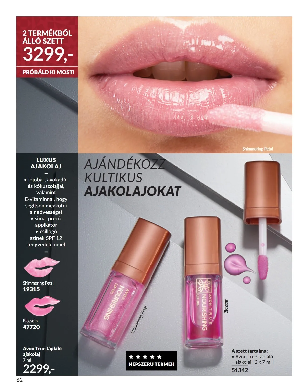 Avon akciós újság 11.01–11.30 – 62. oldal