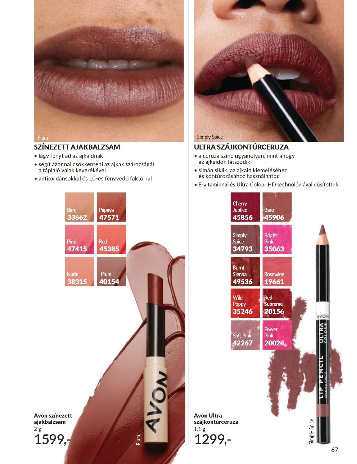 Avon akciós újság 11.01–11.30 – 67. oldal