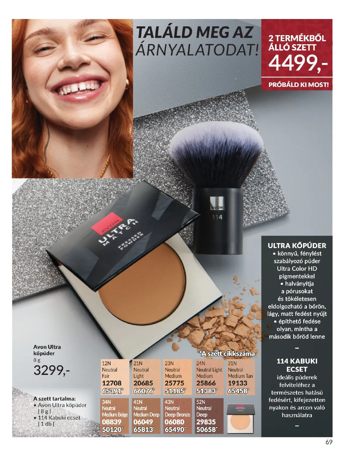 Avon akciós újság 11.01–11.30 – 69. oldal