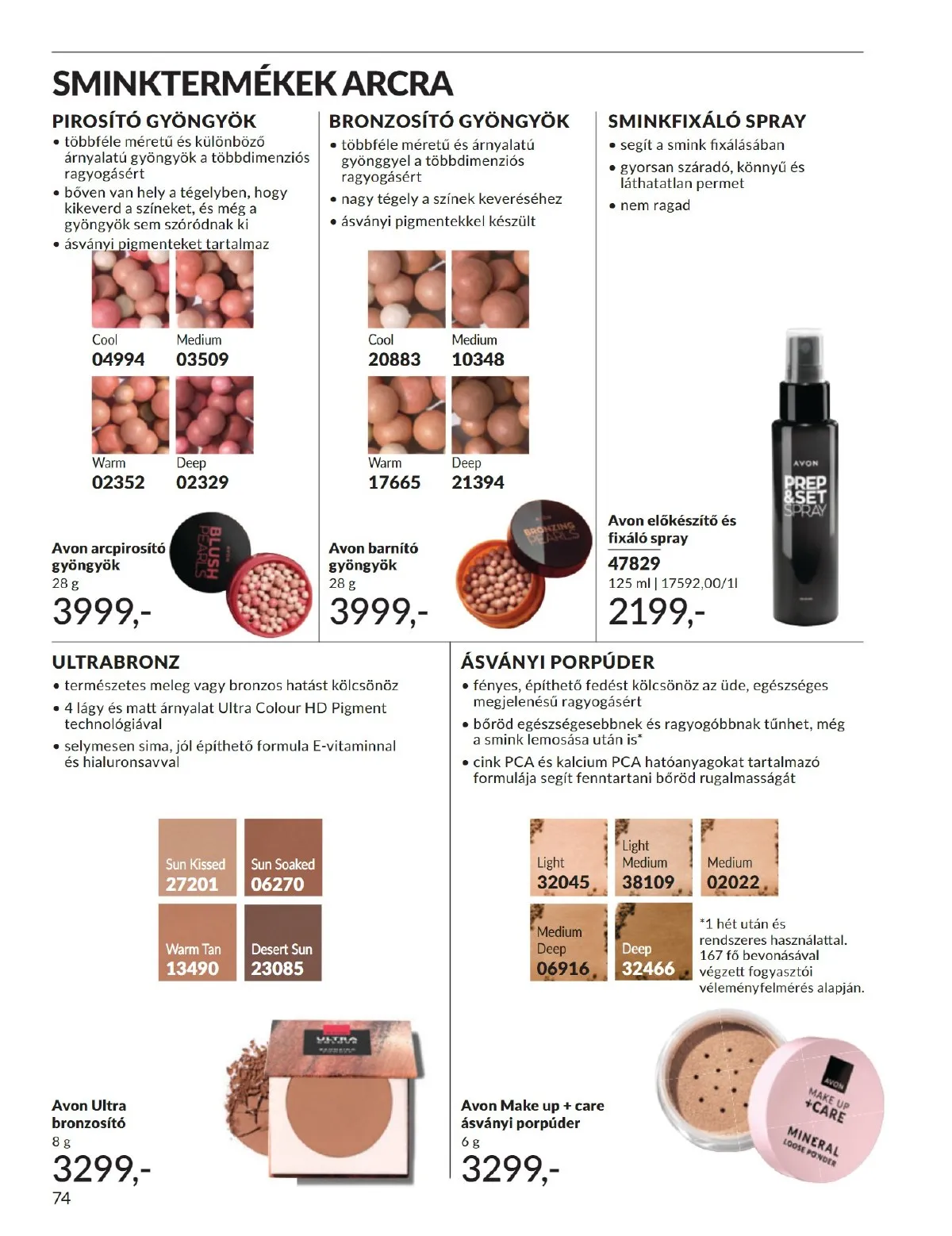 Avon akciós újság 11.01–11.30 – 74. oldal