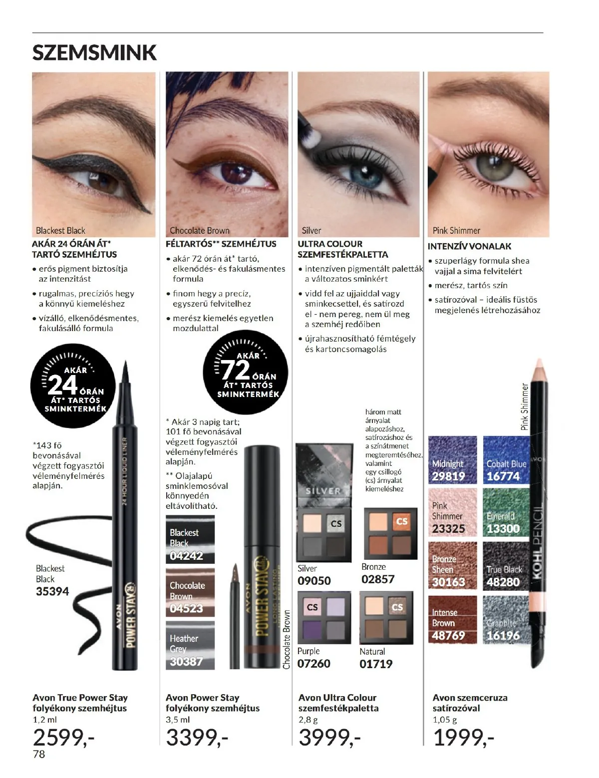 Avon akciós újság 11.01–11.30 – 78. oldal
