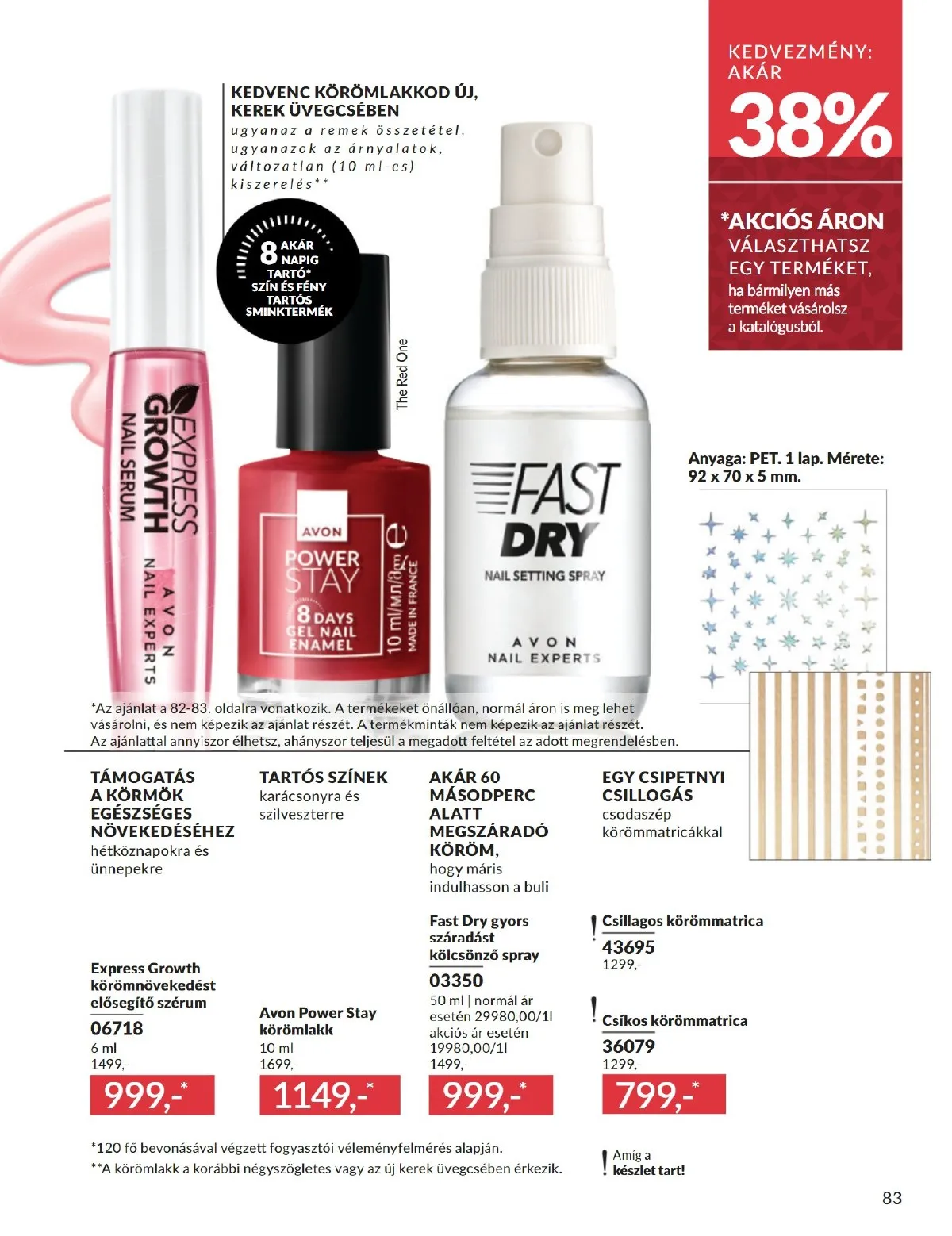 Avon akciós újság 11.01–11.30 – 83. oldal