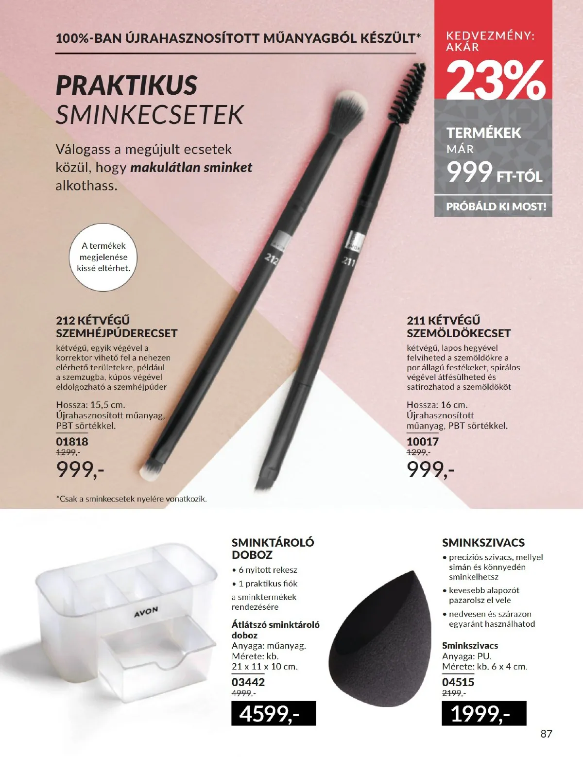 Avon akciós újság 11.01–11.30 – 87. oldal