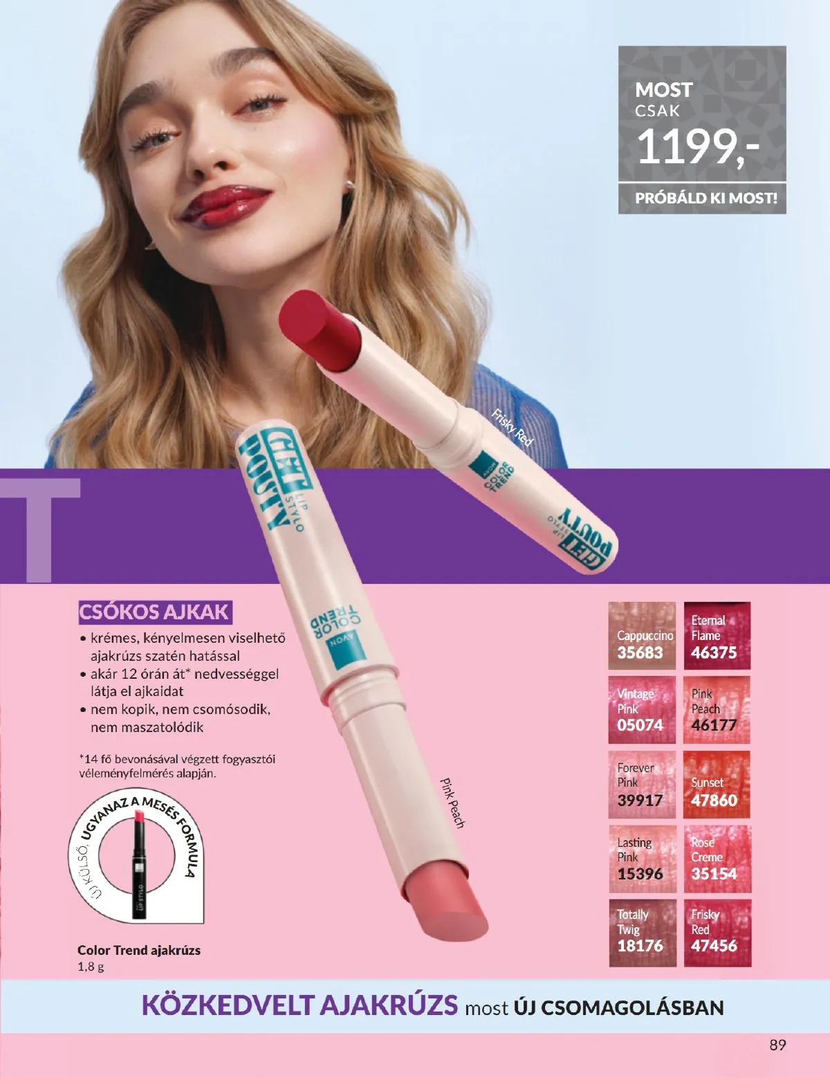 Avon akciós újság 11.01–11.30 – 89. oldal