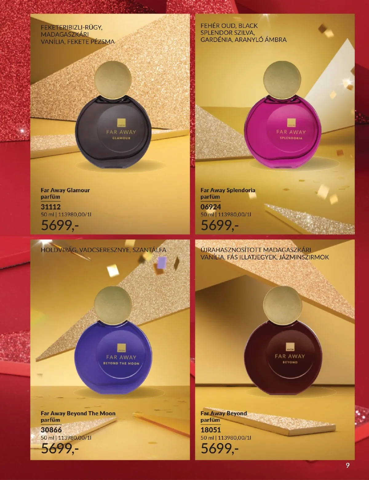 Avon akciós újság 11.01–11.30 – 9. oldal